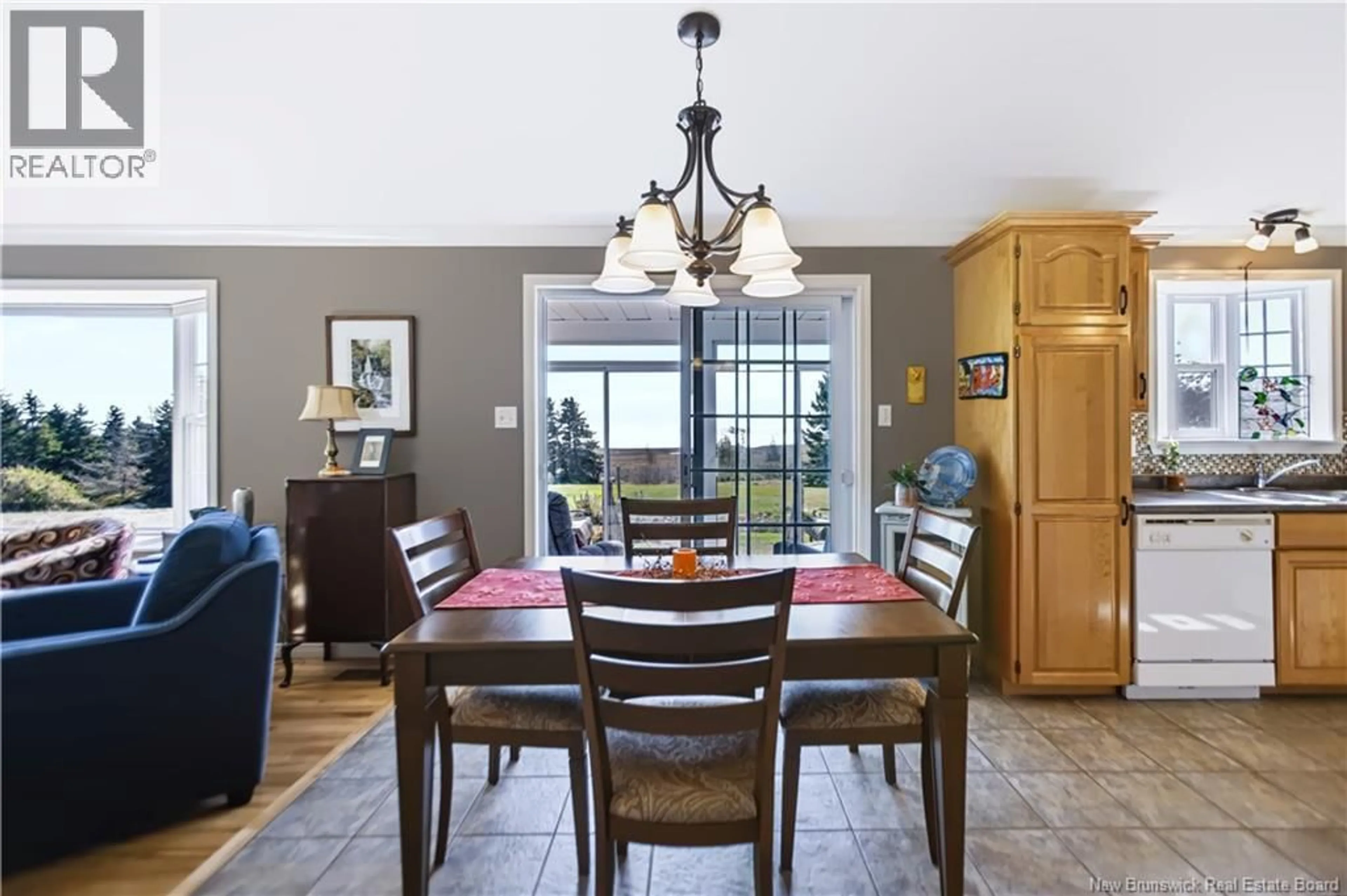 Dining room, ceramic/tile floor for 618 ROUTE 935, Wood Point New Brunswick E4L2K7
