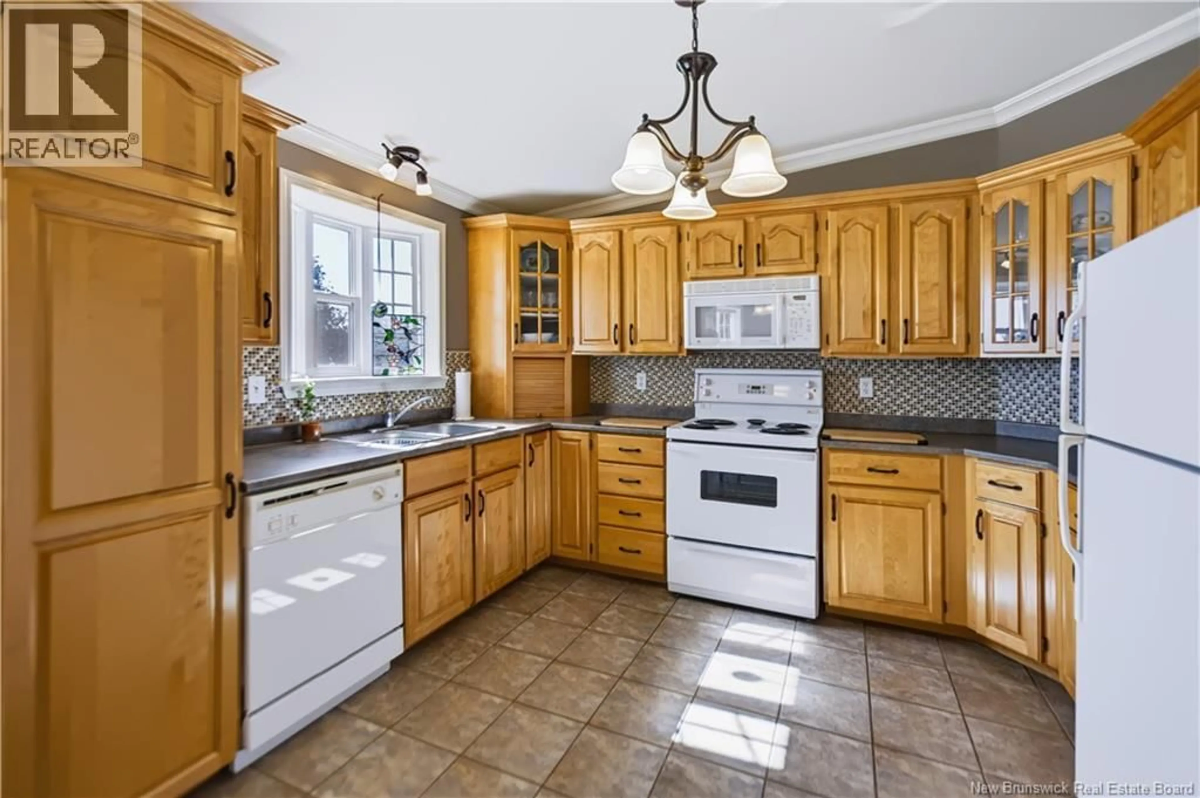 Standard kitchen, ceramic/tile floor for 618 ROUTE 935, Wood Point New Brunswick E4L2K7
