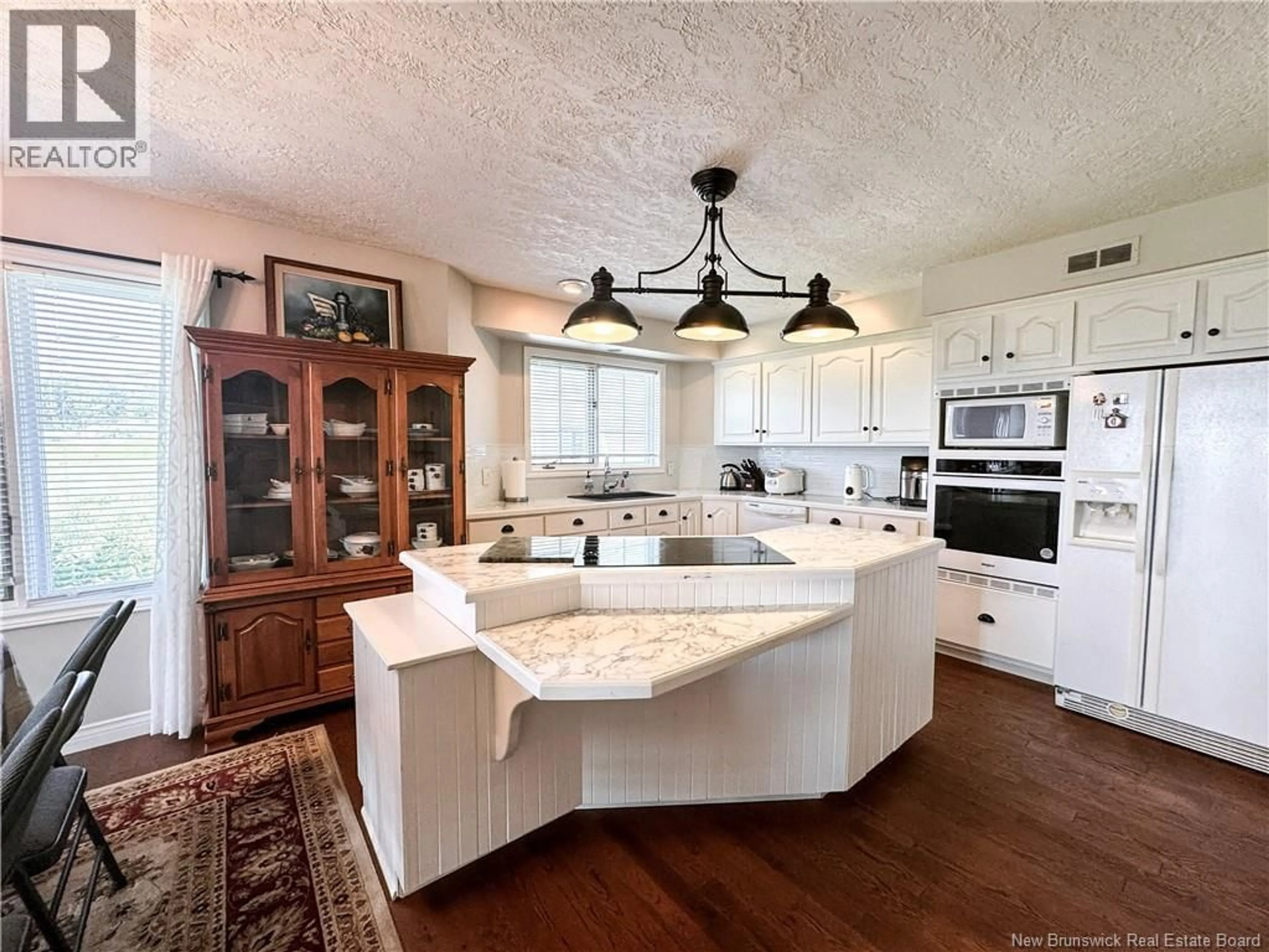 Open concept kitchen, ceramic/tile floor for 680 FRONT MOUNTAIN ROAD, Moncton New Brunswick E1G3H3