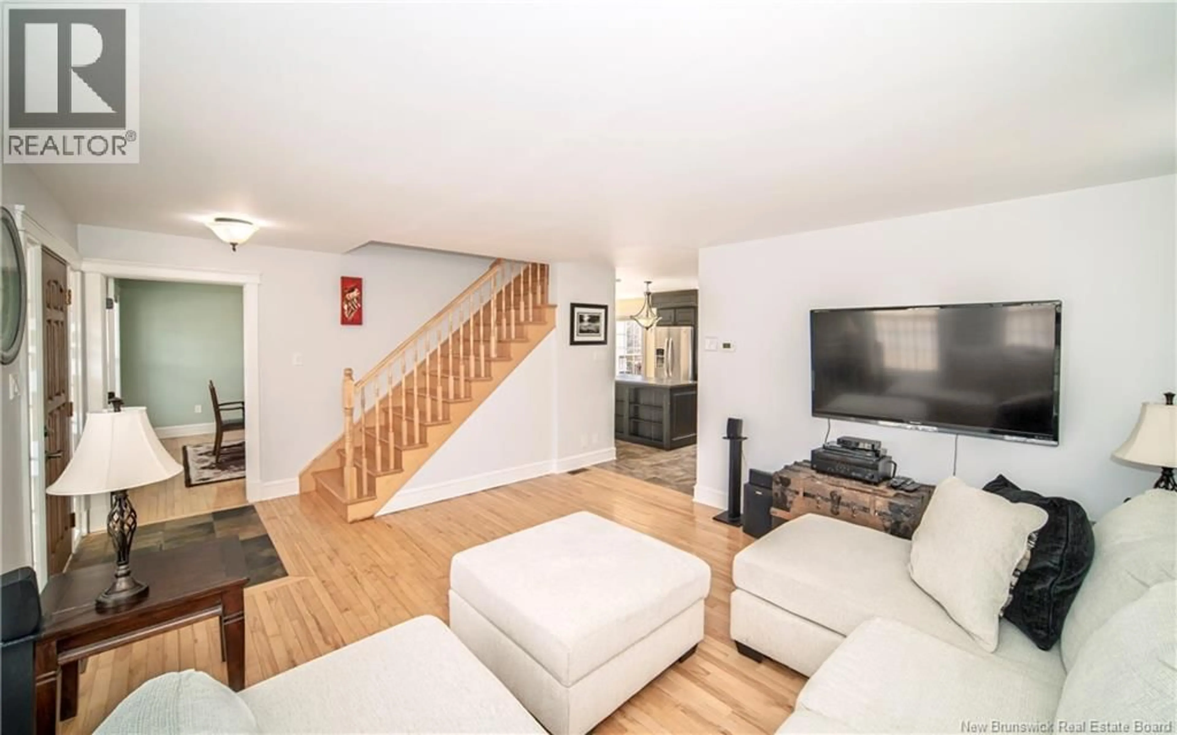 Living room with furniture, unknown for 38 RED MAPLE COURT, Fredericton New Brunswick E3B0E1