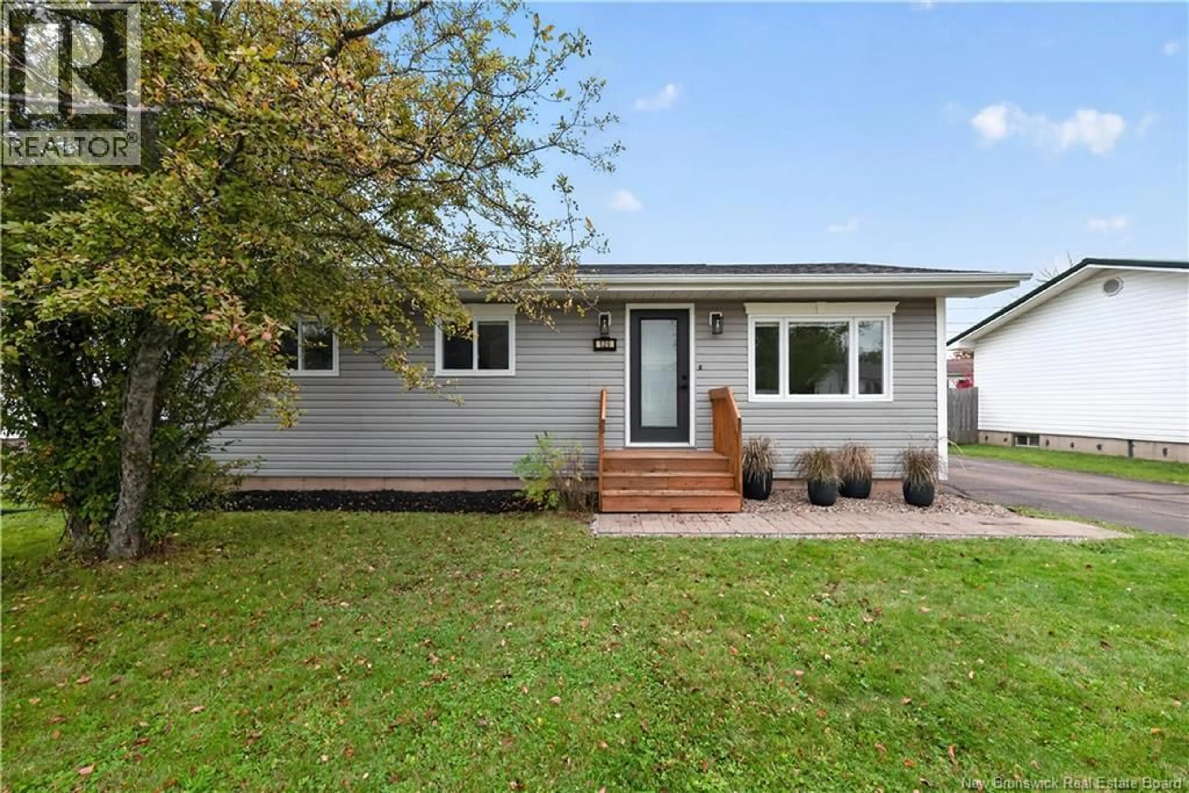 Home with vinyl exterior material, street for 126 BARRIEAU ROAD, Moncton New Brunswick E1G1J7