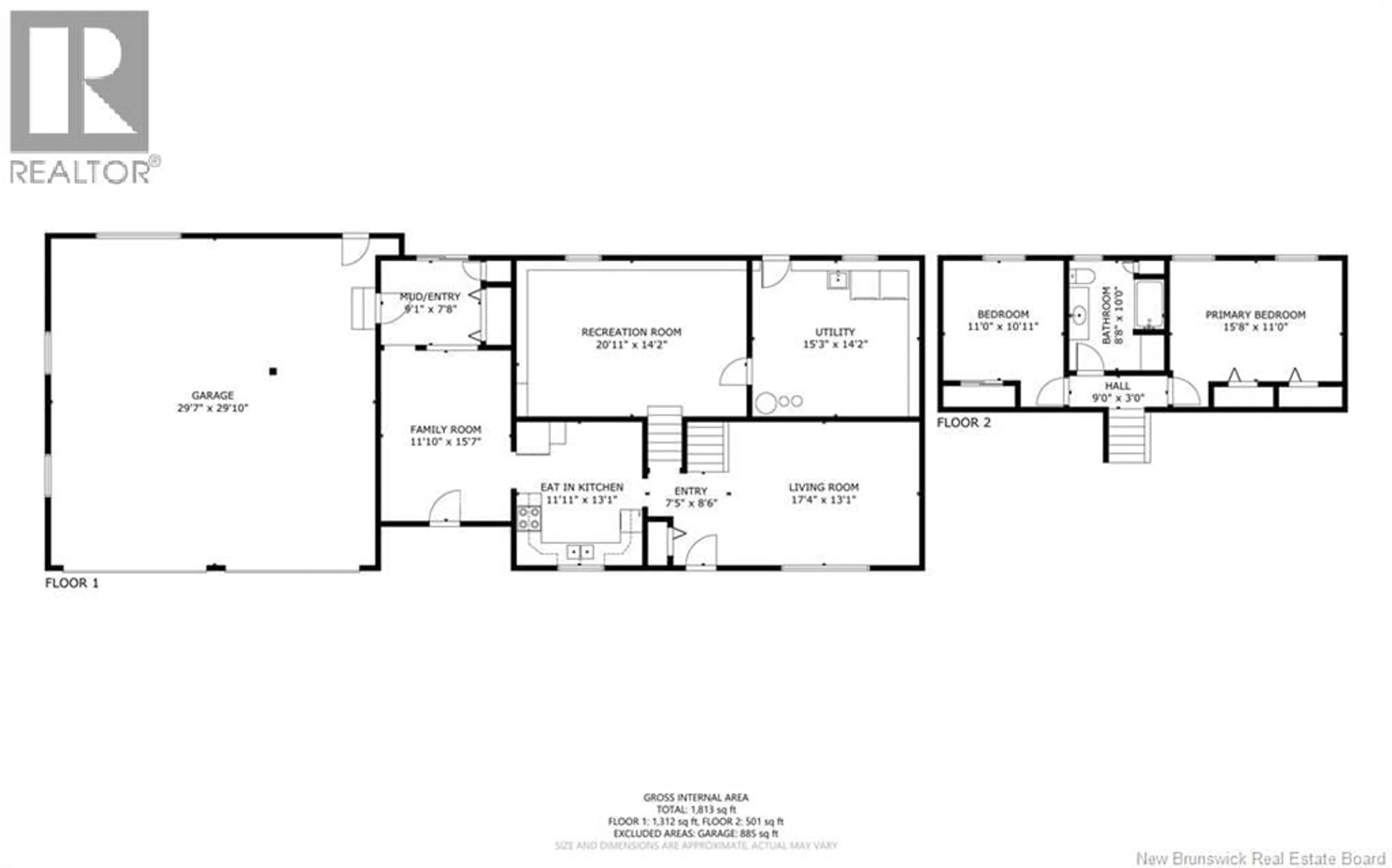 Floor plan for 4015 ROUTE 104, Millville New Brunswick E6E1S6