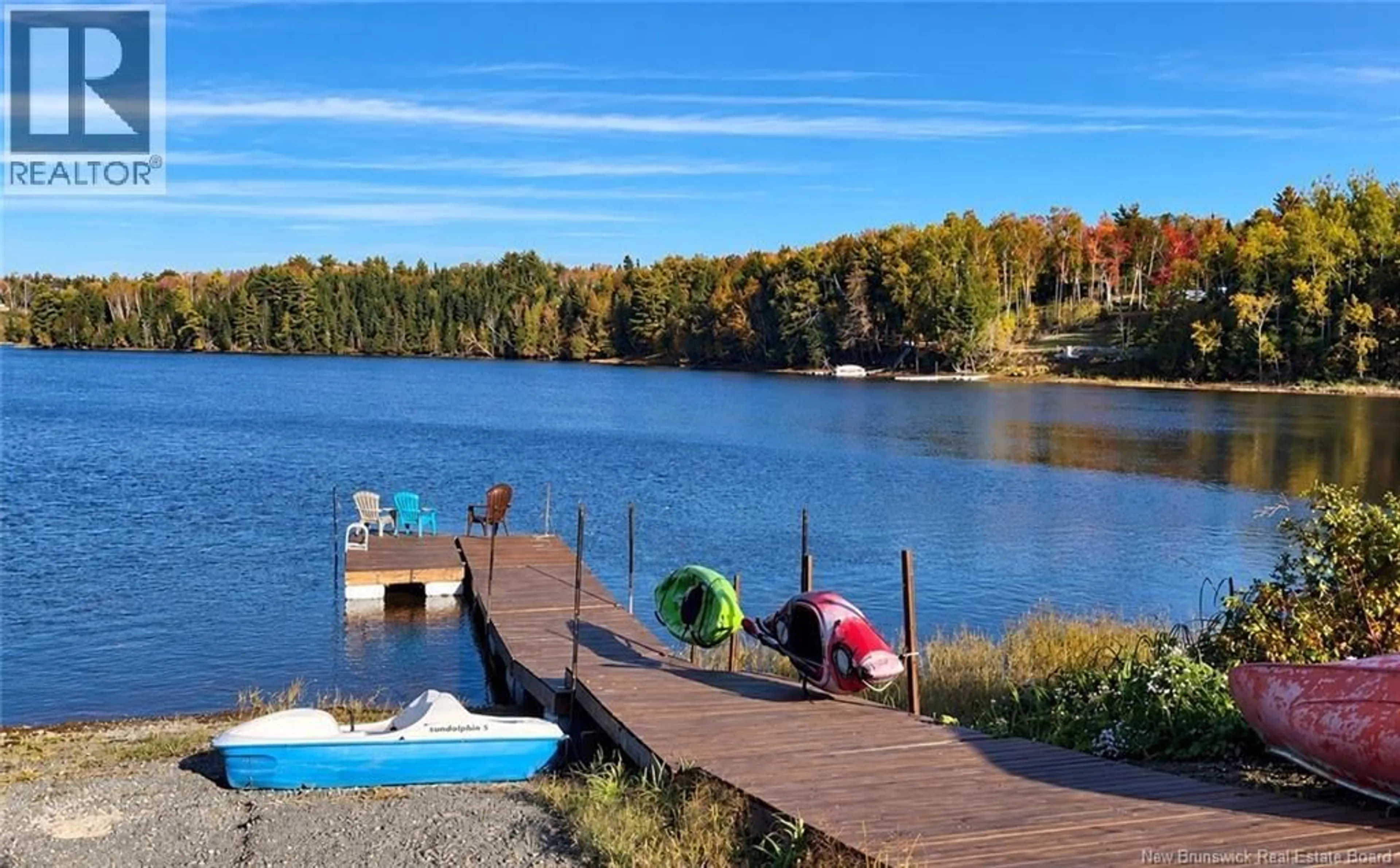 Patio, water/lake/river/ocean view for 1629 BASS RIVER POINT, Bass River New Brunswick E4T1J6