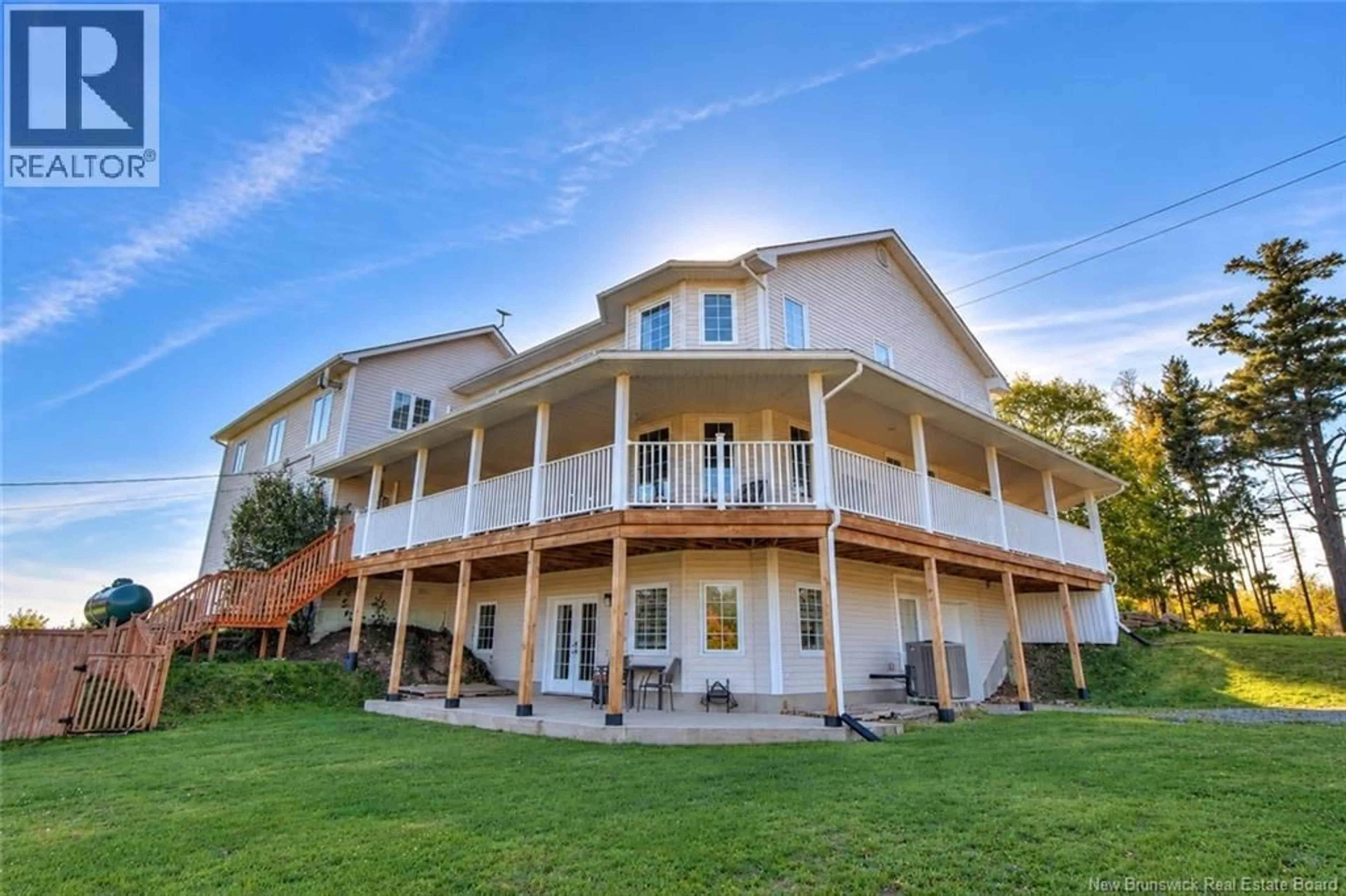 A pic from outside/outdoor area/front of a property/back of a property/a pic from drone, unknown for 1629 BASS RIVER POINT, Bass River New Brunswick E4T1J6