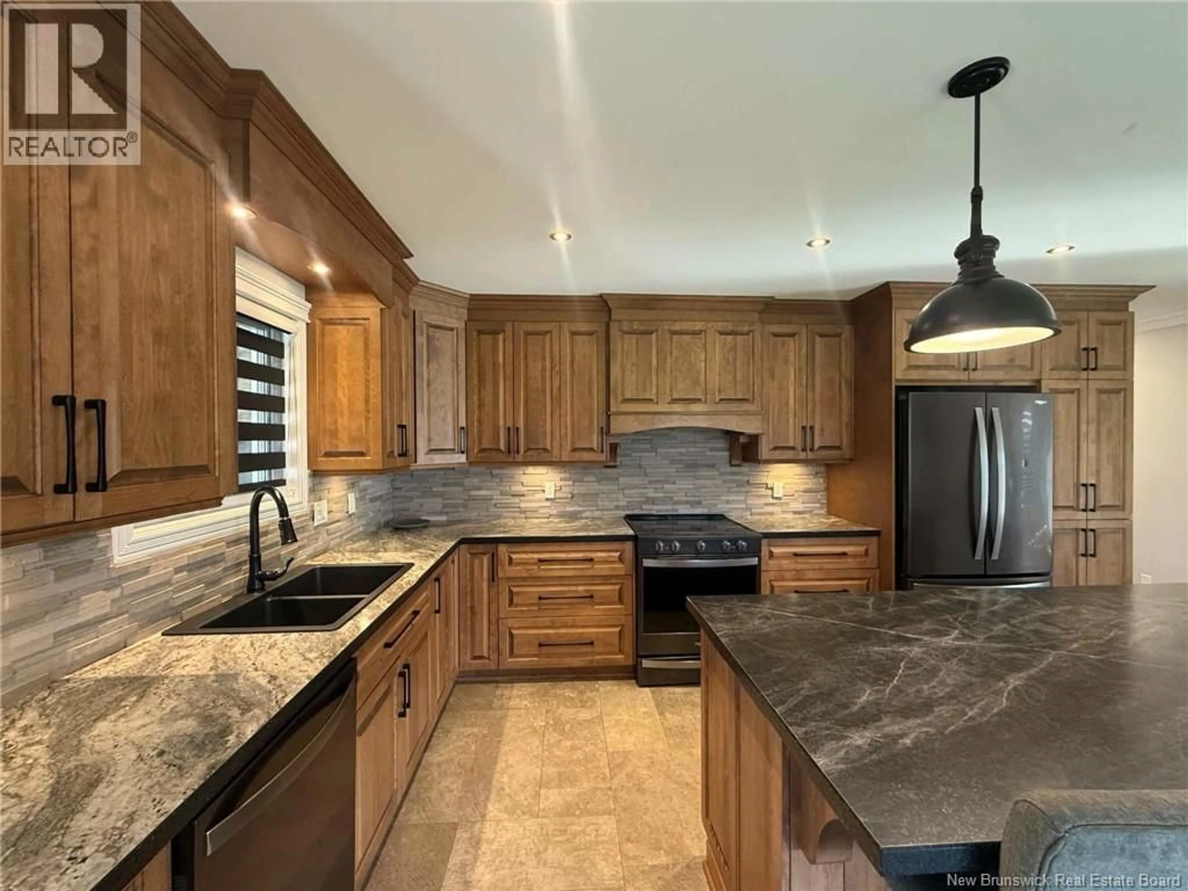 Contemporary kitchen, ceramic/tile floor for 63 PREMIERE AVENUE, Sainte-Anne-De-Madawaska New Brunswick E7E1J9