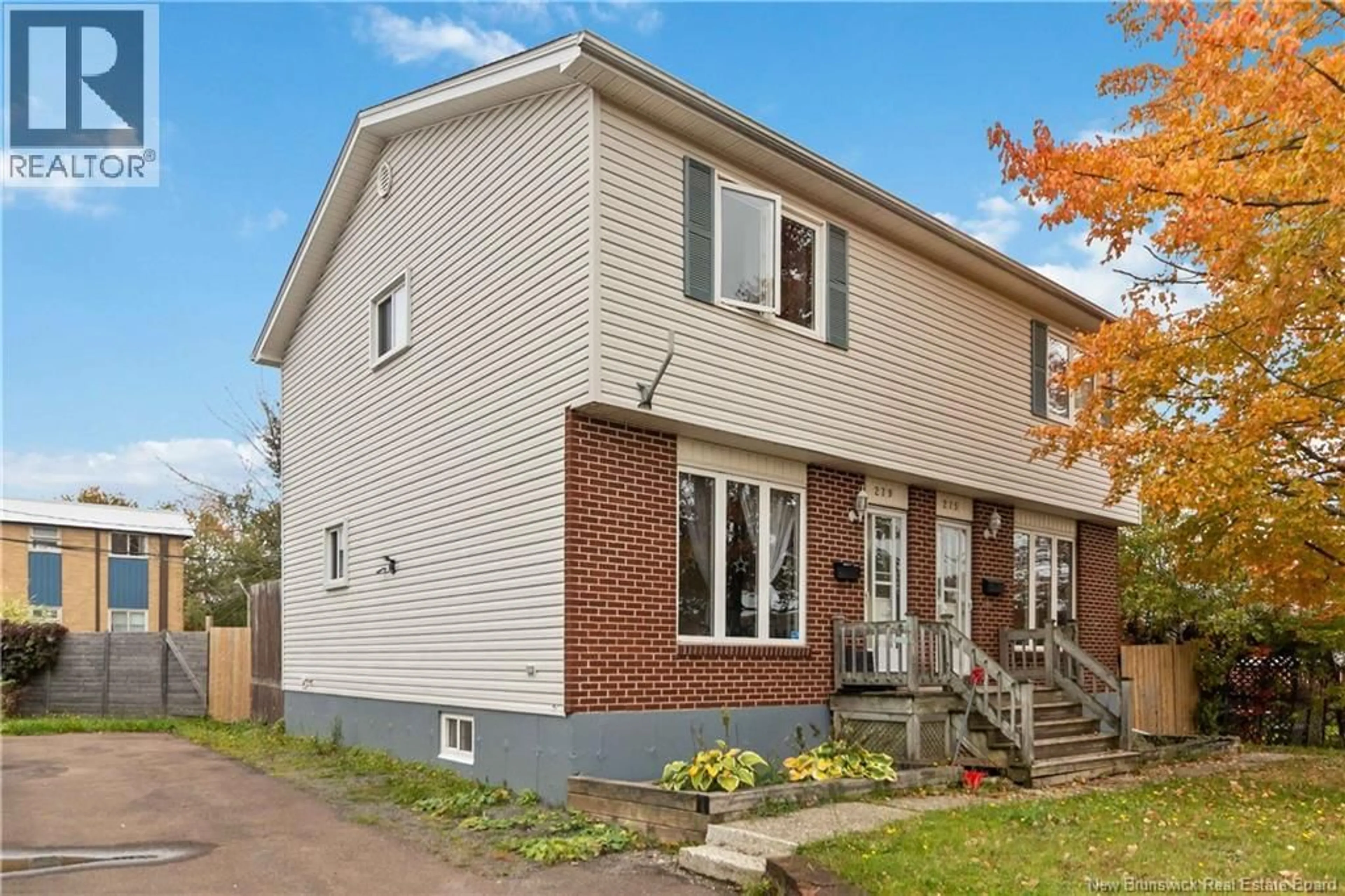 Home with brick exterior material, street for 275-279 AYER AVENUE, Moncton New Brunswick E1C8W2