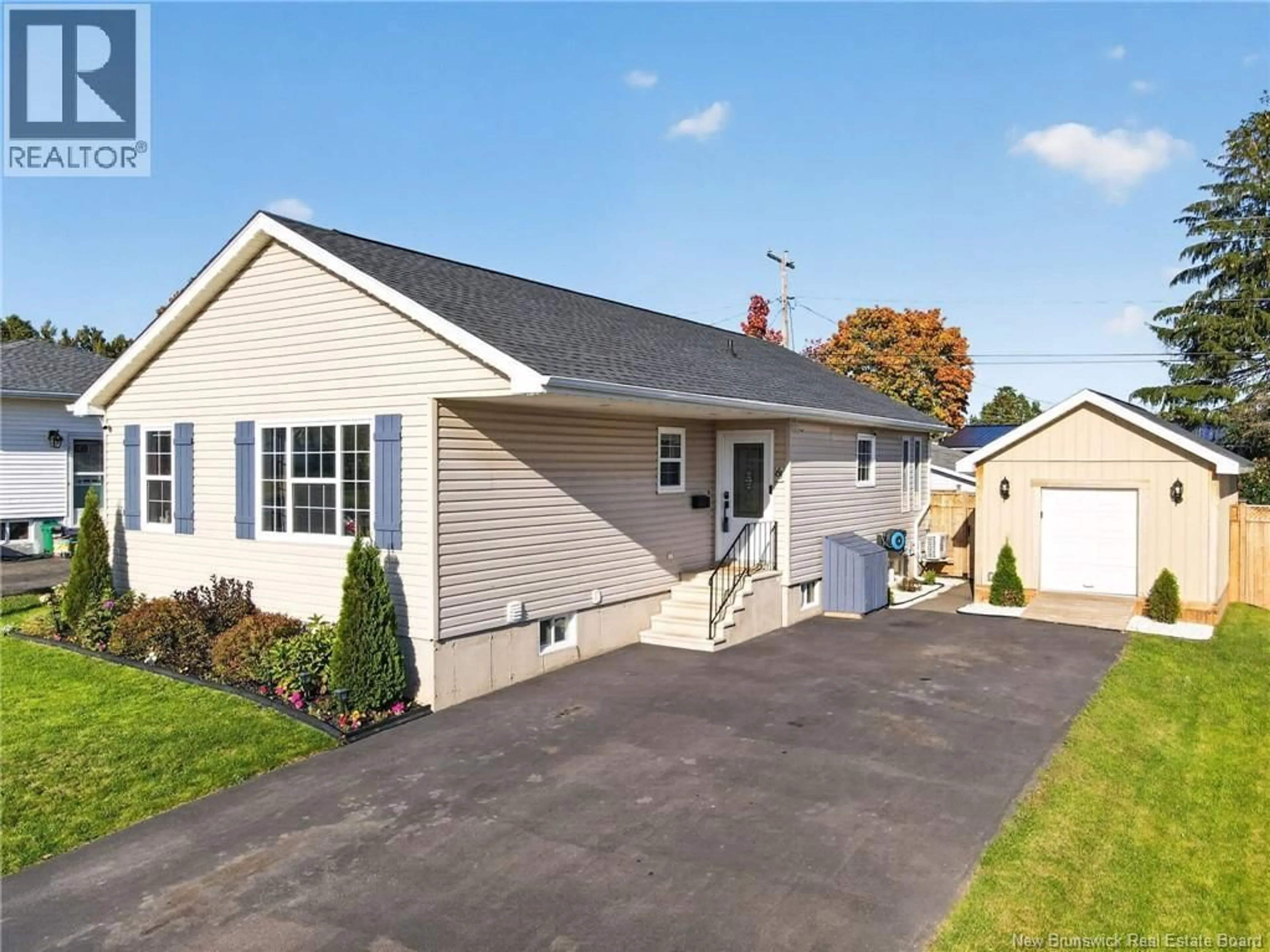 Home with vinyl exterior material, street for 61 BOLTON STREET, Moncton New Brunswick E1E2H5