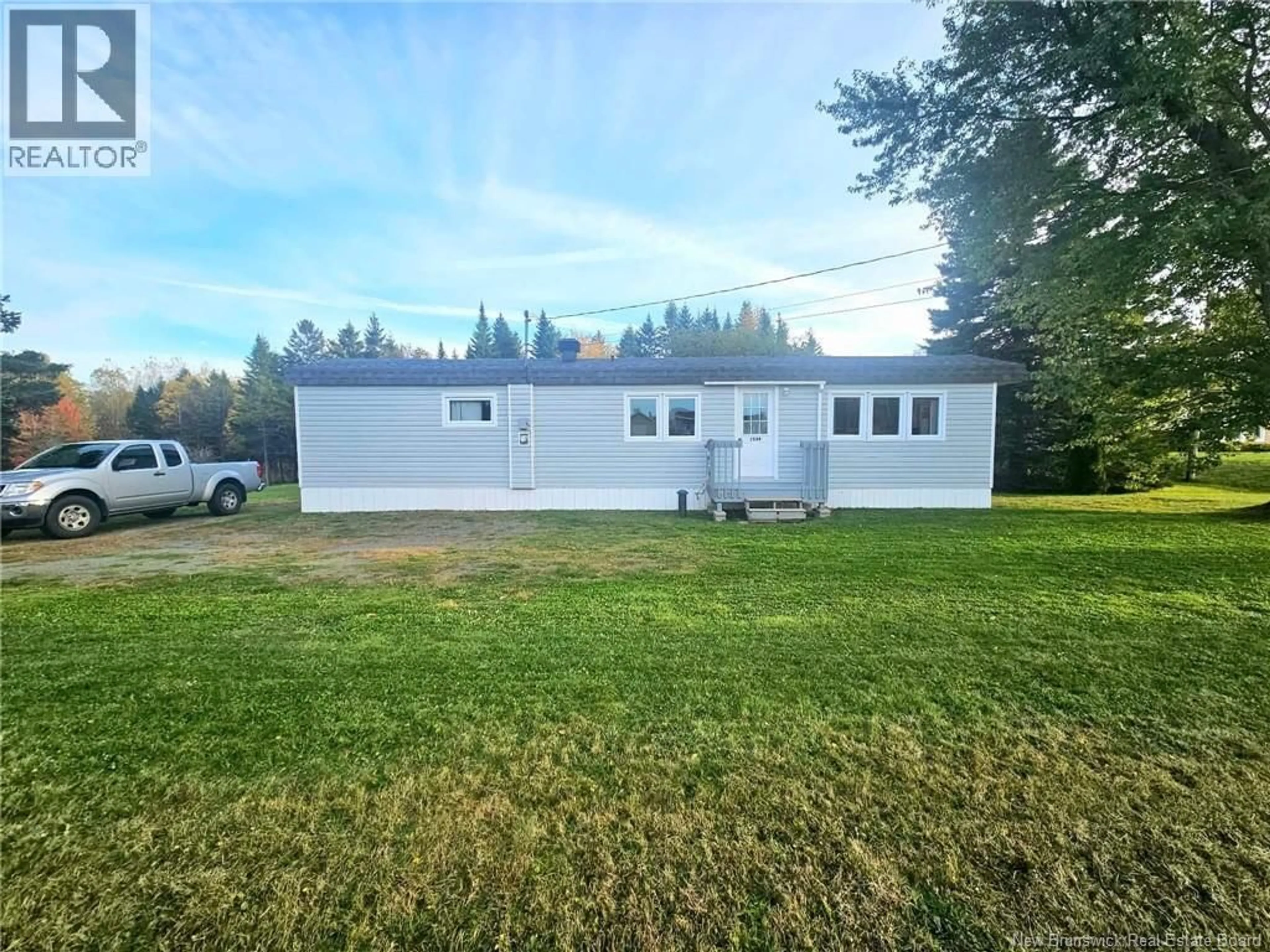 A pic from outside/outdoor area/front of a property/back of a property/a pic from drone, unknown for 1539 CORMIER, Robertville New Brunswick E8K2V2