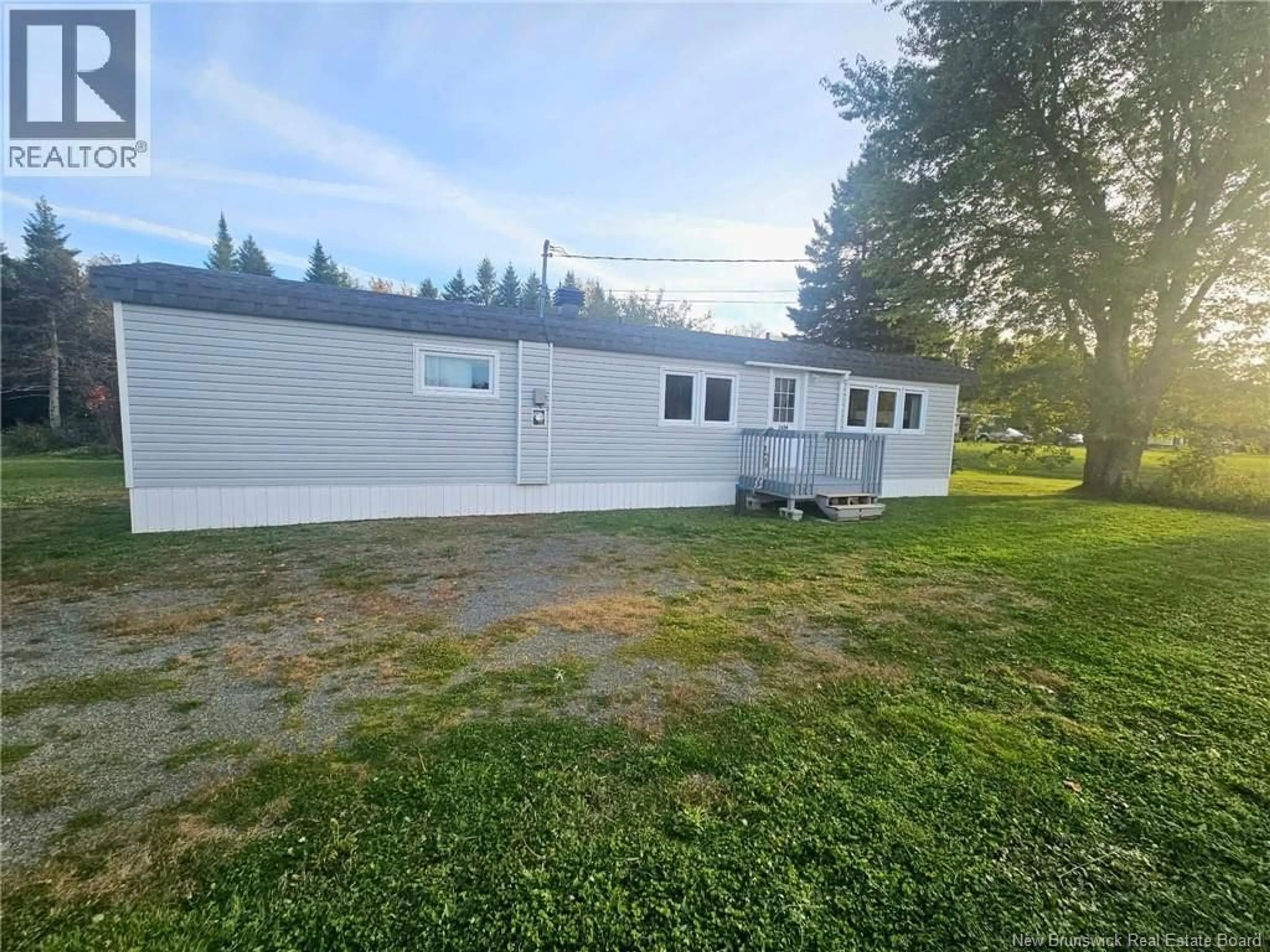 A pic from outside/outdoor area/front of a property/back of a property/a pic from drone, unknown for 1539 CORMIER, Robertville New Brunswick E8K2V2