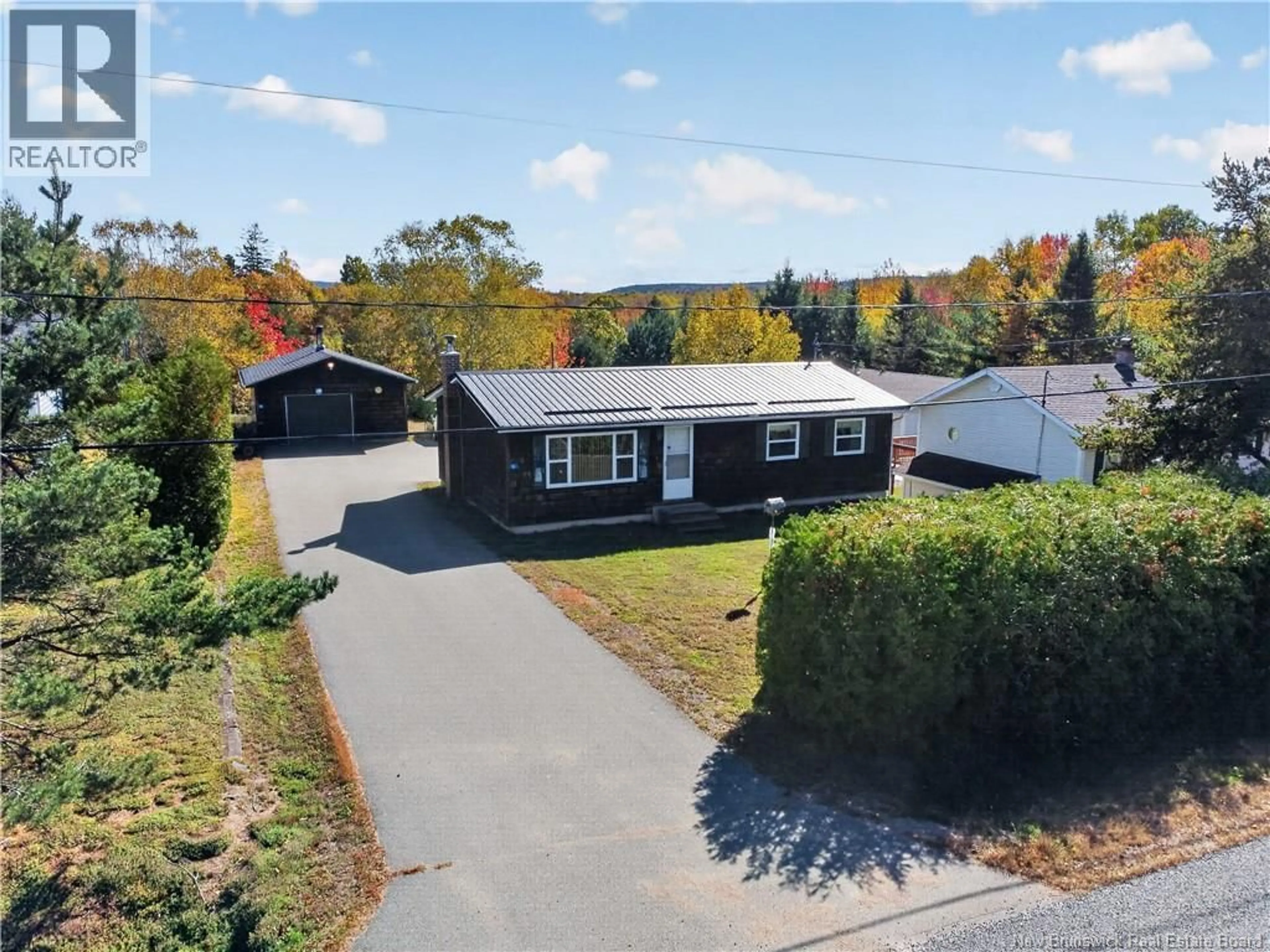 A pic from outside/outdoor area/front of a property/back of a property/a pic from drone, street for 6 CLEARWATER STREET, Nerepis New Brunswick E5K3P2