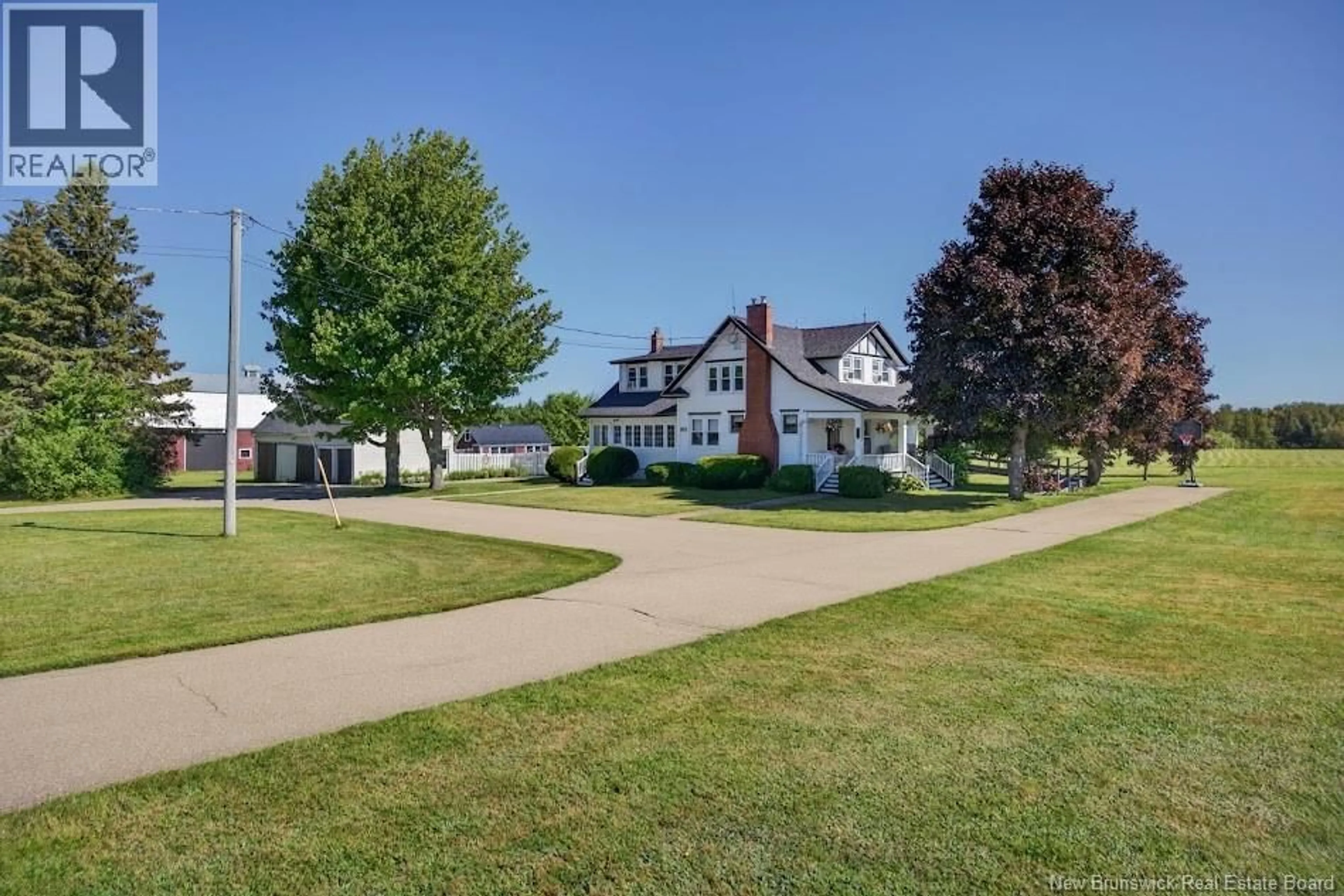 A pic from outside/outdoor area/front of a property/back of a property/a pic from drone, street for 47 NOWLANVILLE ROAD, Miramichi New Brunswick E1N6G9