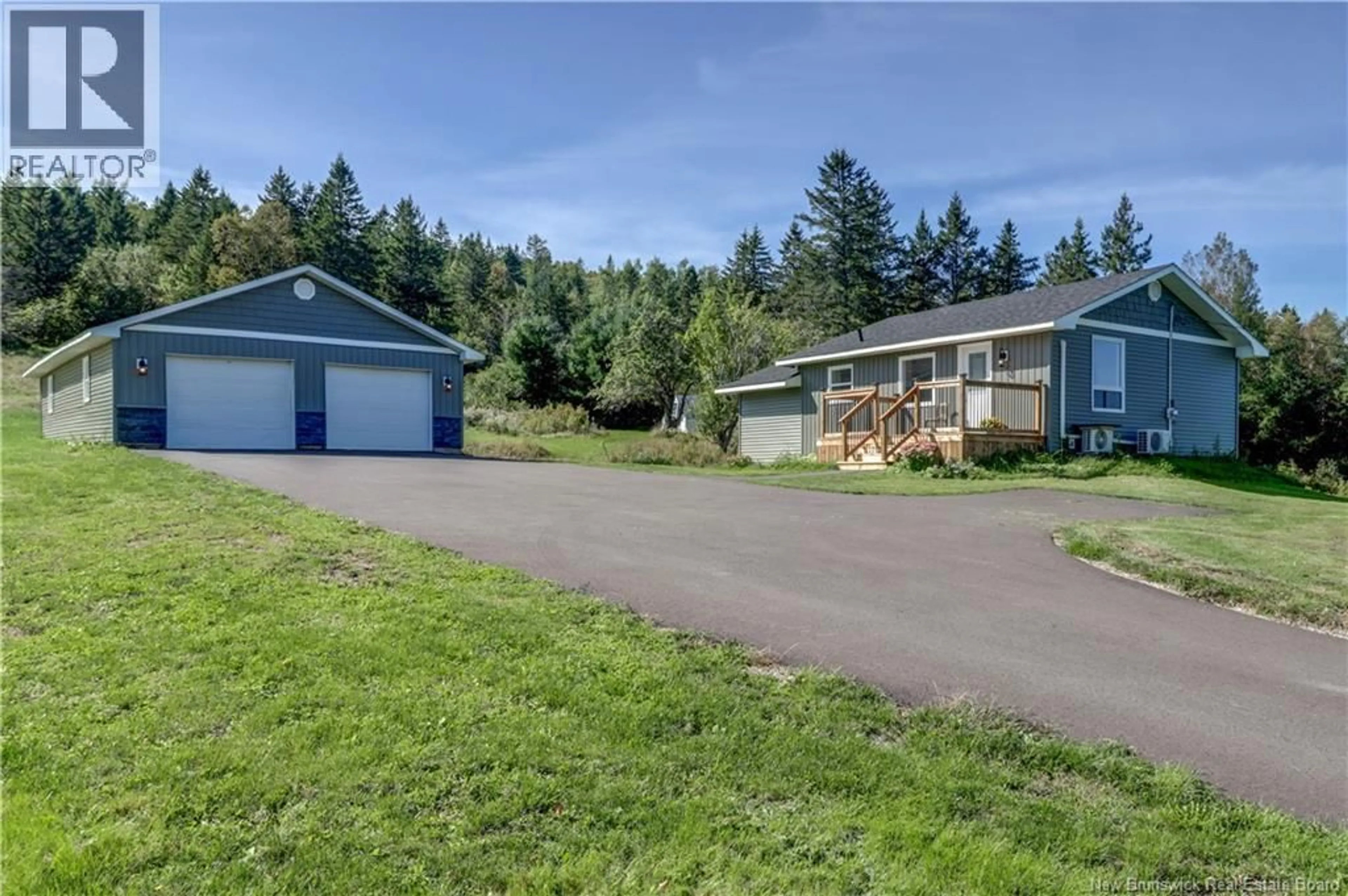 A pic from outside/outdoor area/front of a property/back of a property/a pic from drone, unknown for 5977 111 ROUTE, Hammondvale New Brunswick E4E3T1