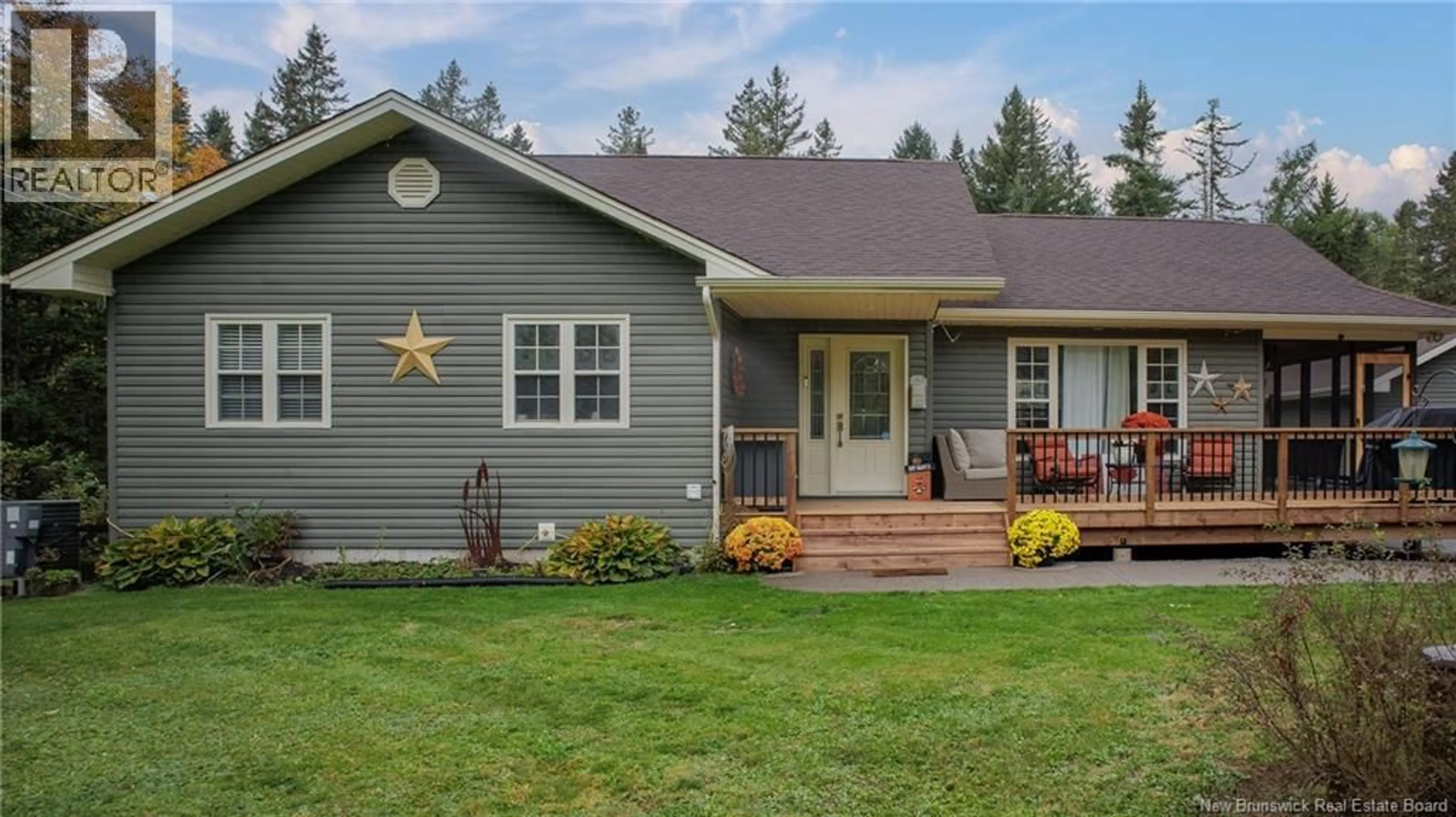 Home with vinyl exterior material, street for 1339 ROUTE 820, Barnesville New Brunswick E5N3M1