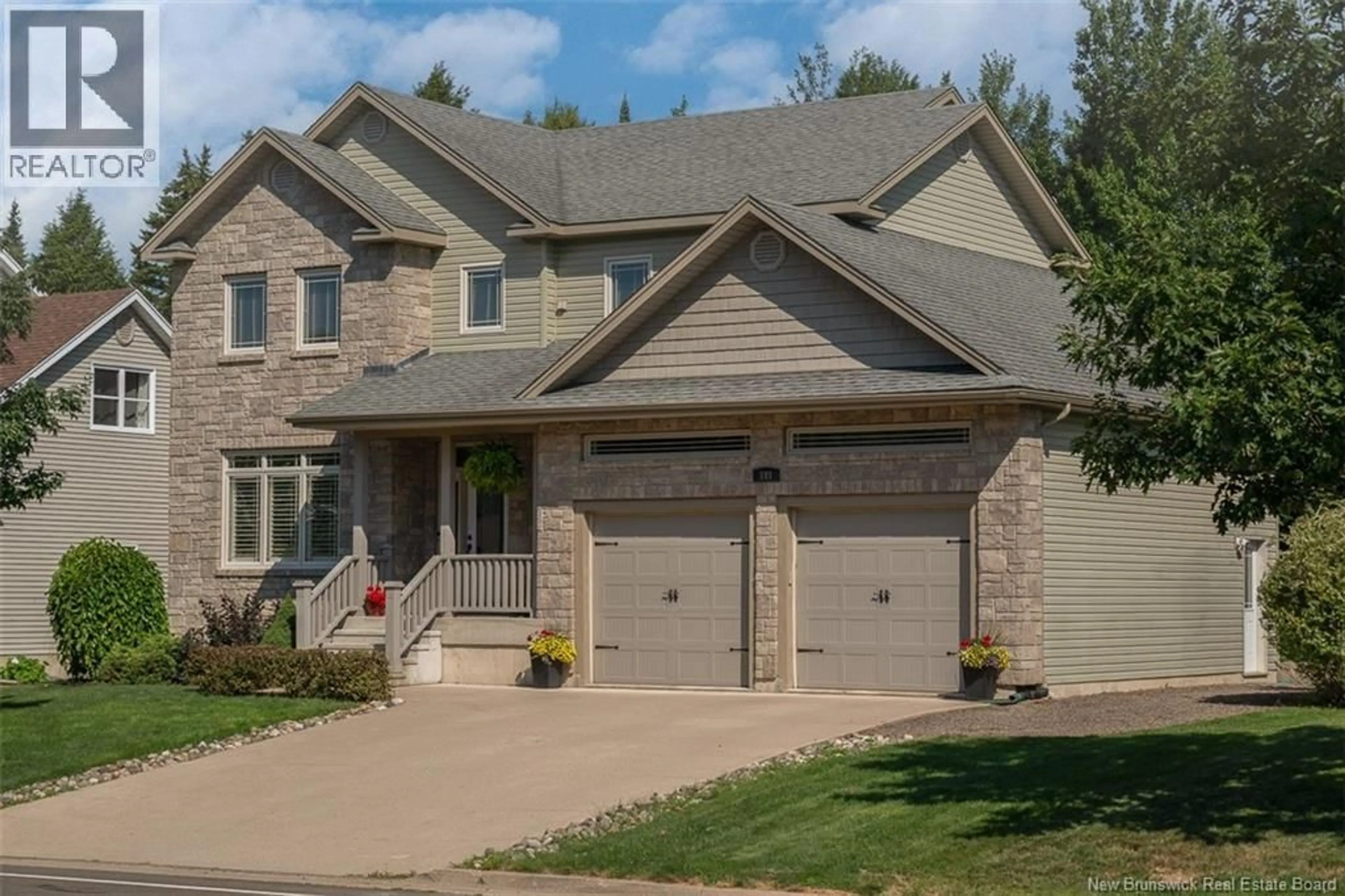 Home with brick exterior material, street for 101 SUMMERHILL ROW, Fredericton New Brunswick E3G0E8