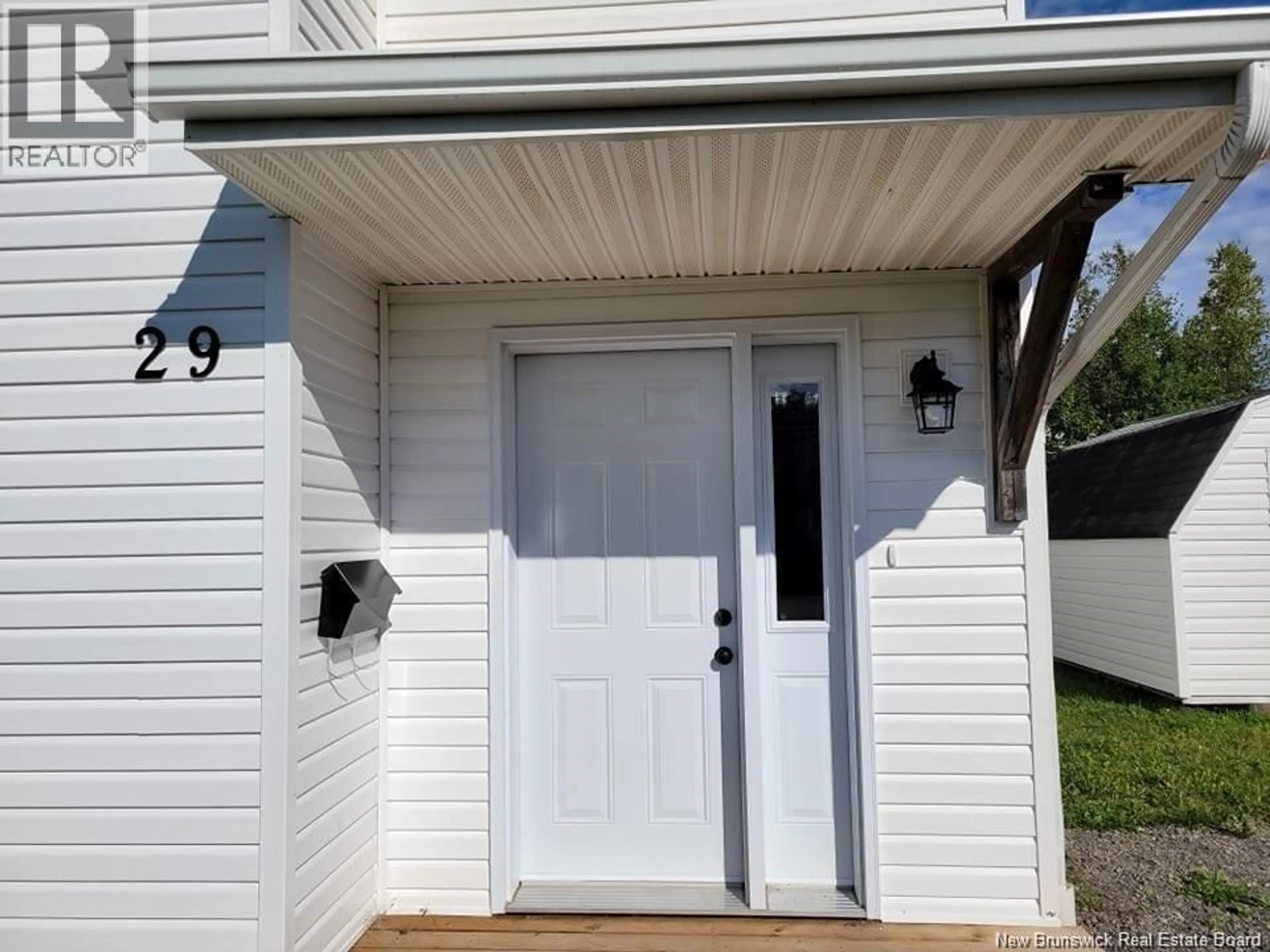 Home with vinyl exterior material, street for 29 THADDEE STREET, Dieppe New Brunswick E1A6V4