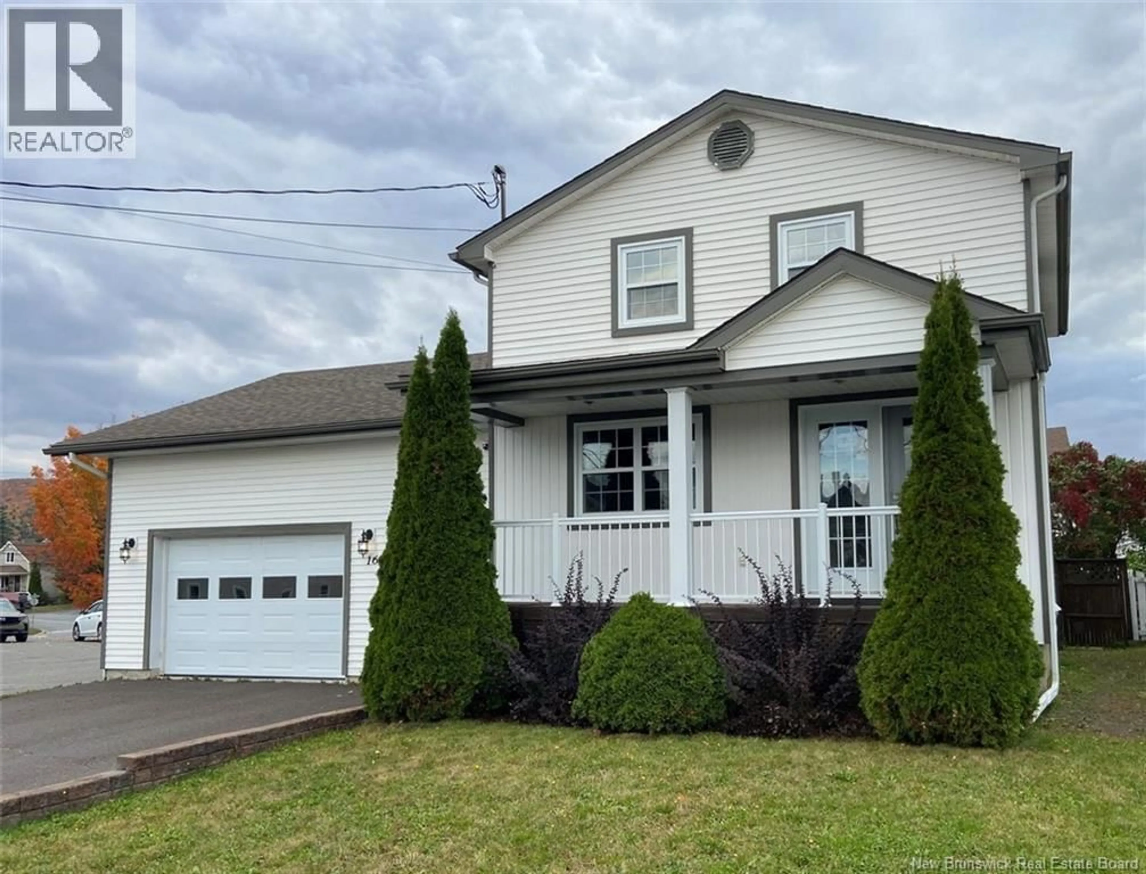 Home with vinyl exterior material, street for 16 46TH AVENUE, Edmundston New Brunswick E3V3B2