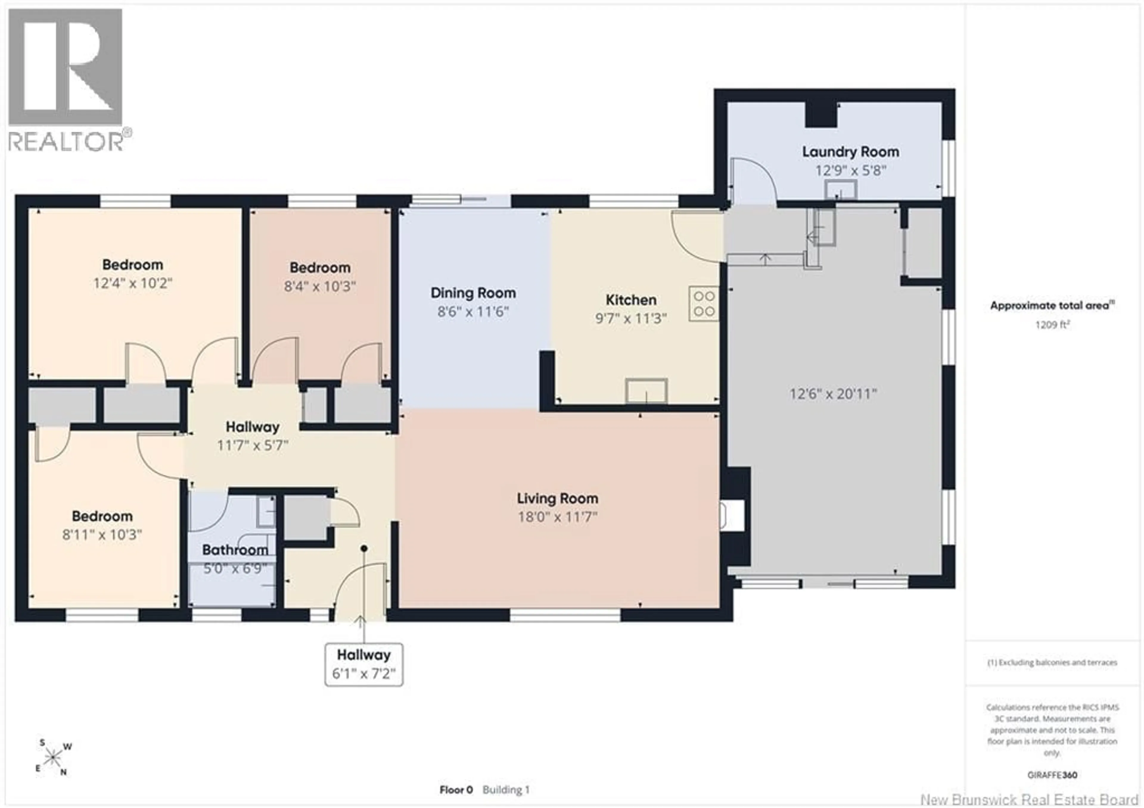 Floor plan for 460 LAWRENCE STREET, Saint John New Brunswick E2M2Z2