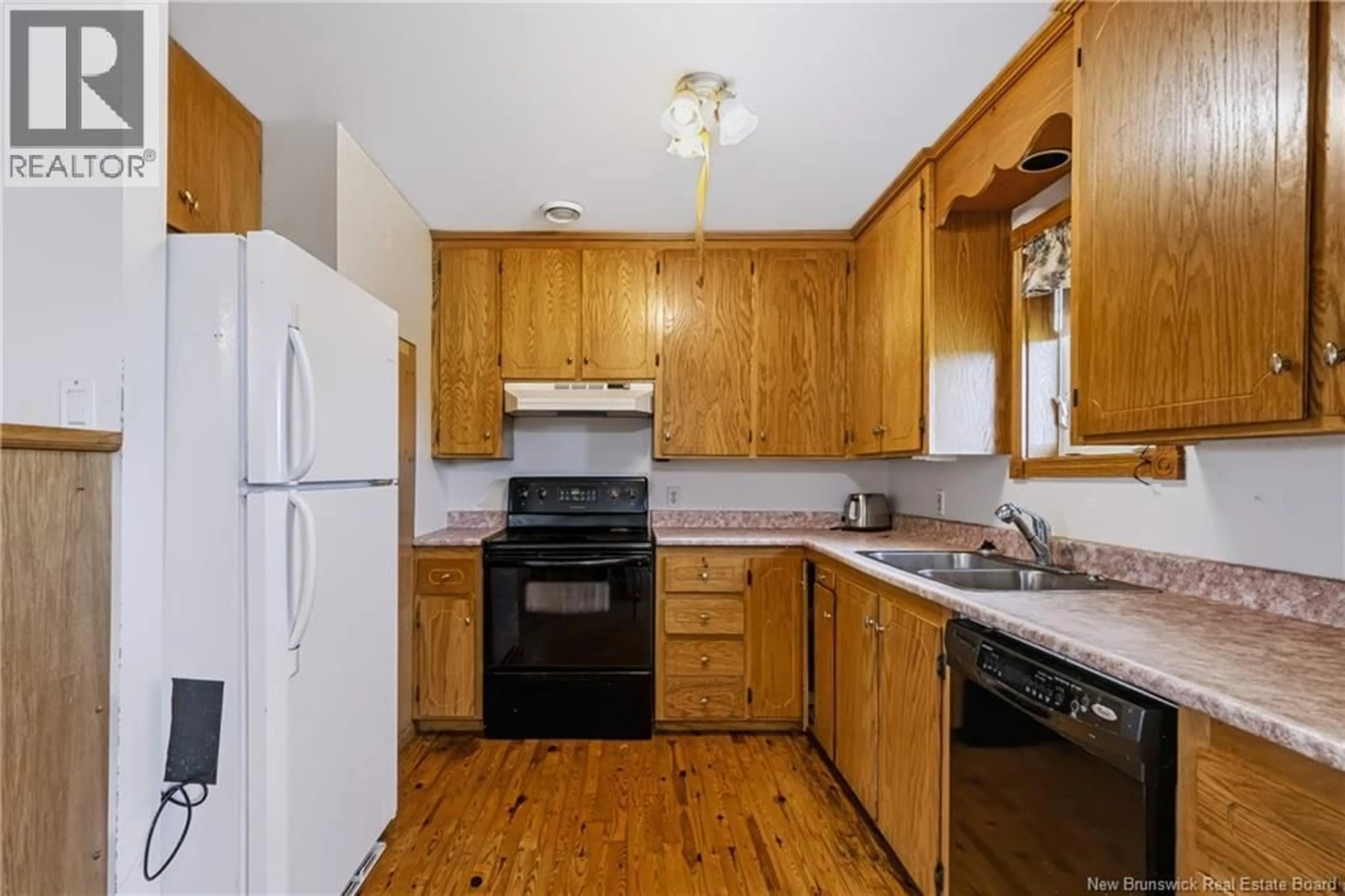 Standard kitchen, wood/laminate floor for 90 FROG LAKE ROAD, Harvey New Brunswick E6K2C6