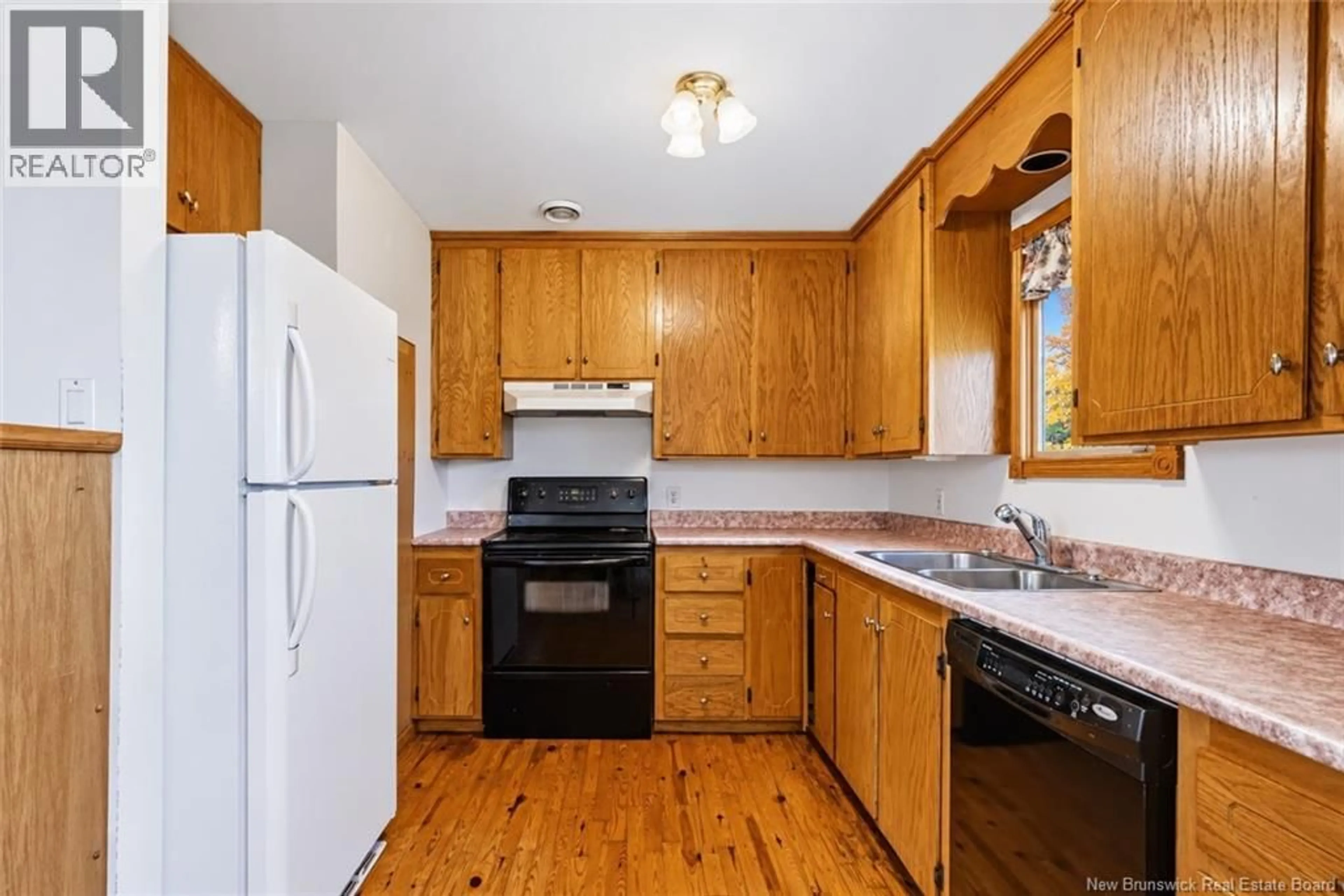 Standard kitchen, wood/laminate floor for 90 FROG LAKE ROAD, Harvey New Brunswick E6K2C6