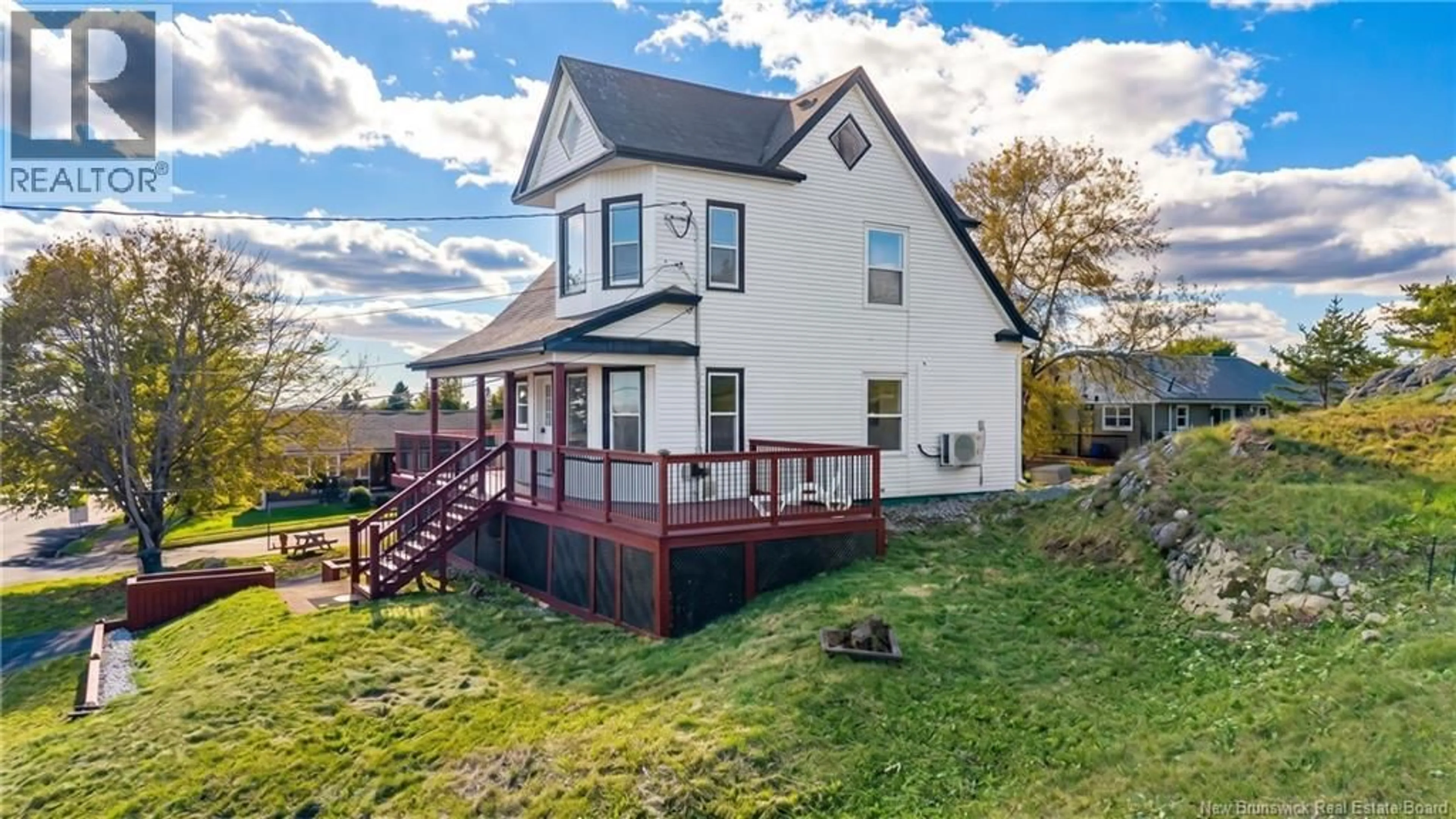 A pic from outside/outdoor area/front of a property/back of a property/a pic from drone, building for 677 FUNDY DRIVE, Saint John New Brunswick E2M2S6