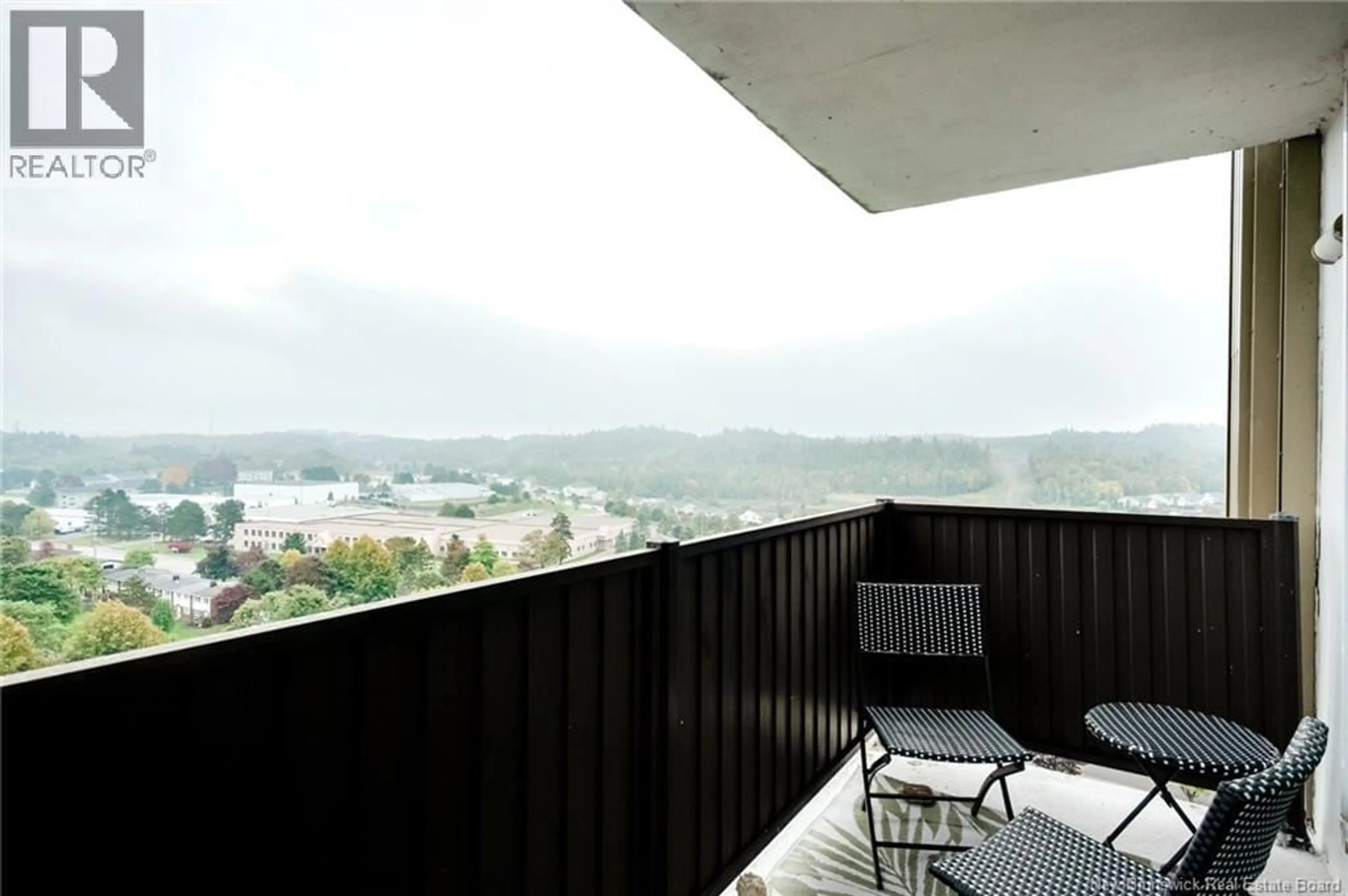 Balcony in the apartment, mountain view for 1214 - 310 WOODWARD AVENUE, Saint John New Brunswick E2K2L1