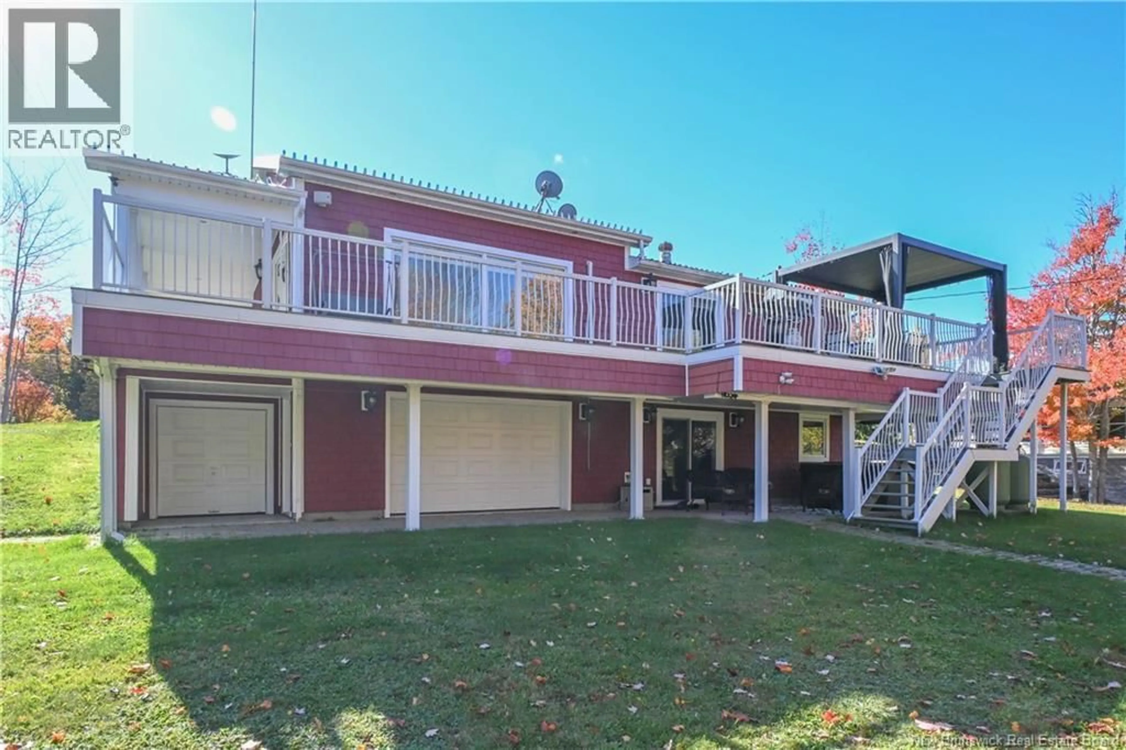 A pic from outside/outdoor area/front of a property/back of a property/a pic from drone, unknown for 10 JP LANE, Bertrand New Brunswick E1W5R1