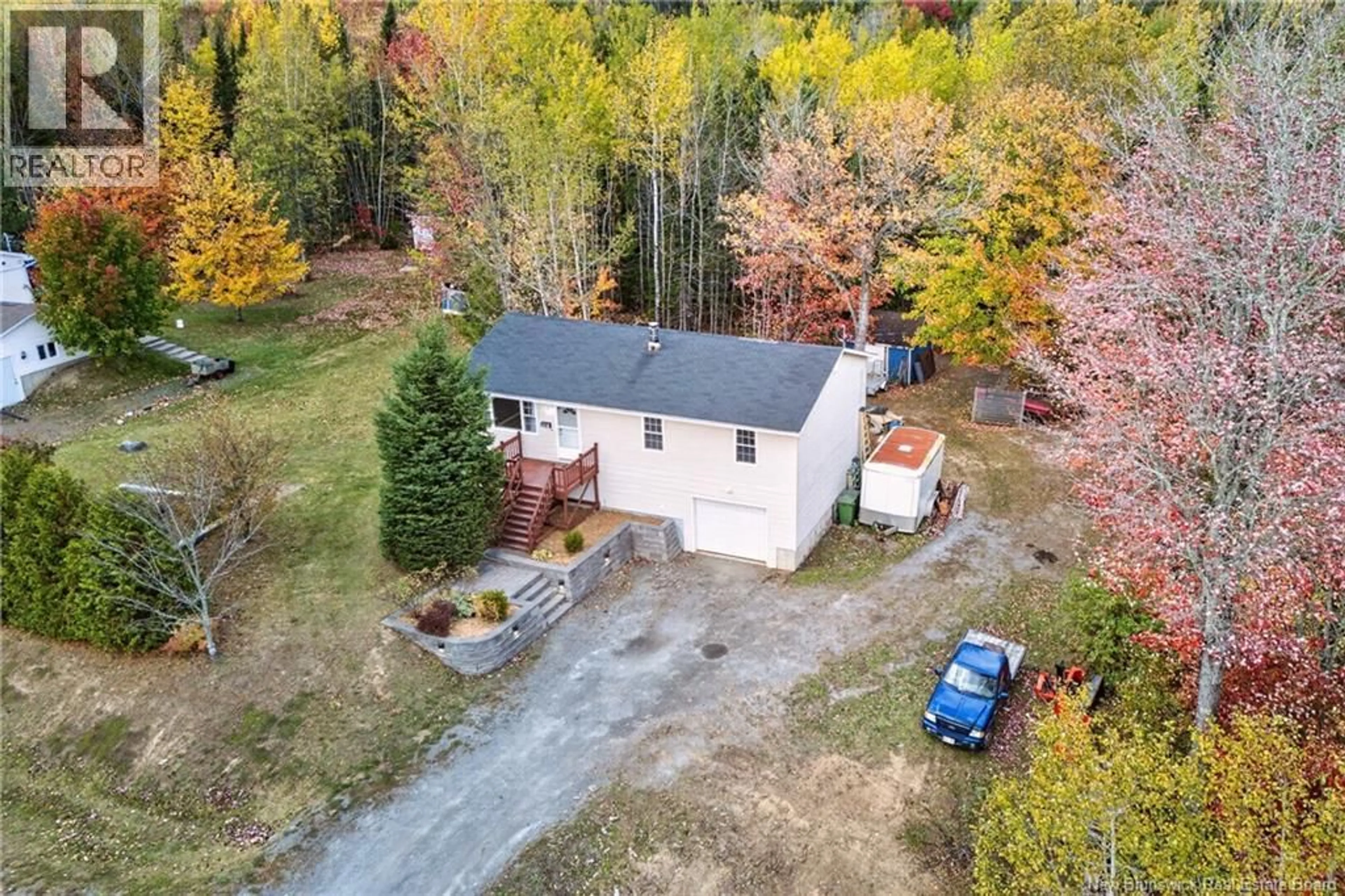 A pic from outside/outdoor area/front of a property/back of a property/a pic from drone, unknown for 118 SLIPP DRIVE, Mazerolle Settlement New Brunswick E3E2A9