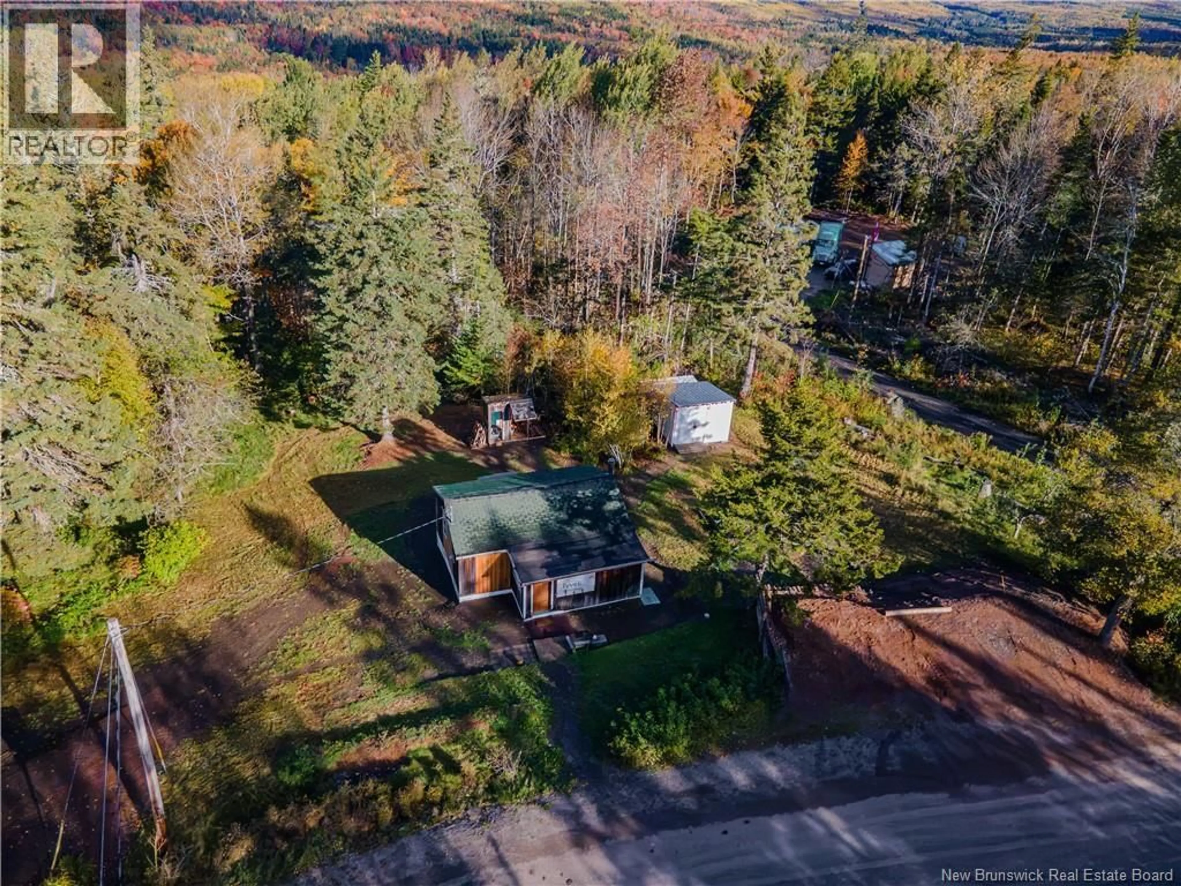 A pic from outside/outdoor area/front of a property/back of a property/a pic from drone, unknown for 711 BLOOMFIELD RIDGE ROAD, Bloomfield New Brunswick E5N4Y5
