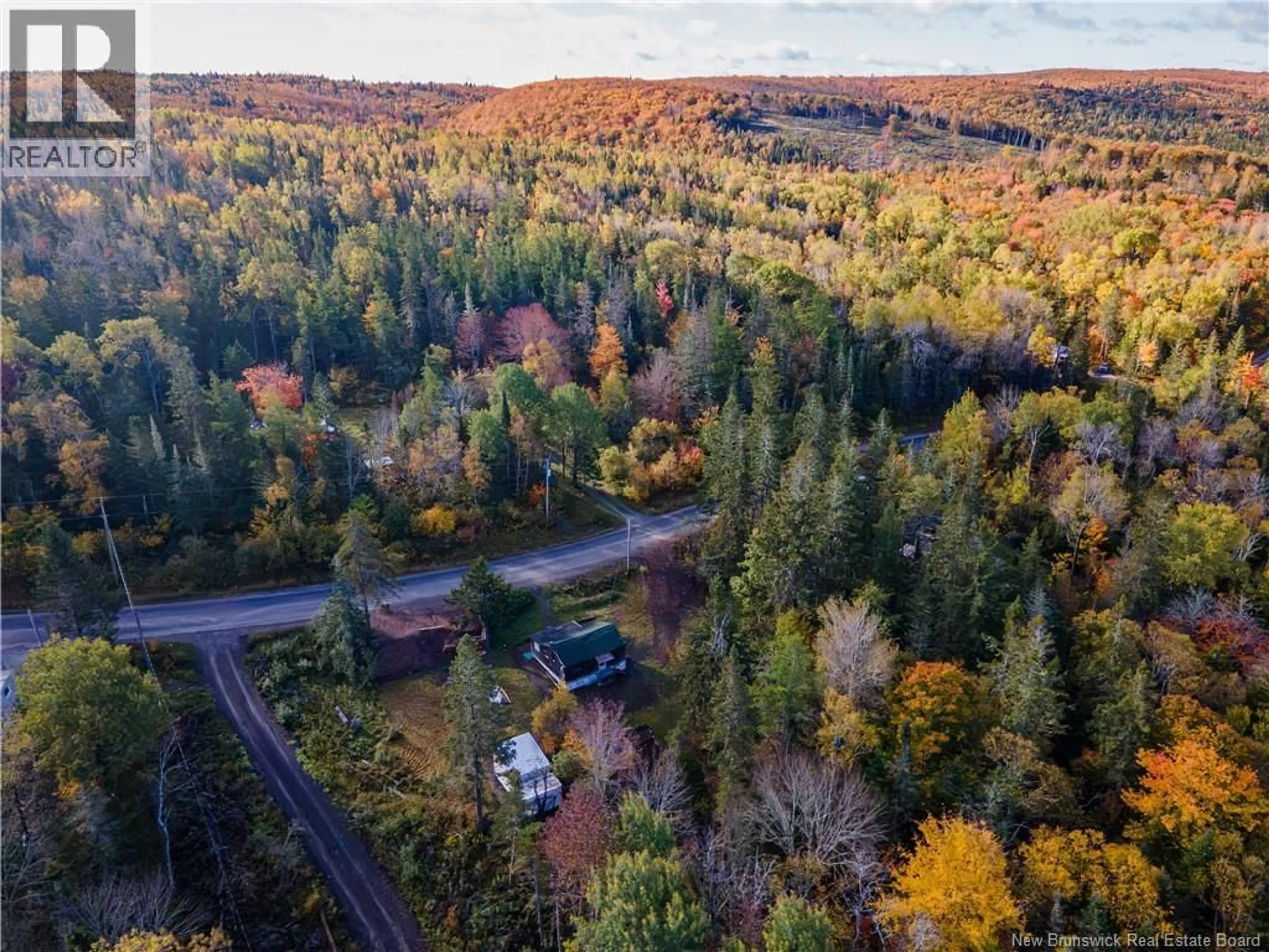 A pic from outside/outdoor area/front of a property/back of a property/a pic from drone, forest/trees view for 711 BLOOMFIELD RIDGE ROAD, Bloomfield New Brunswick E5N4Y5