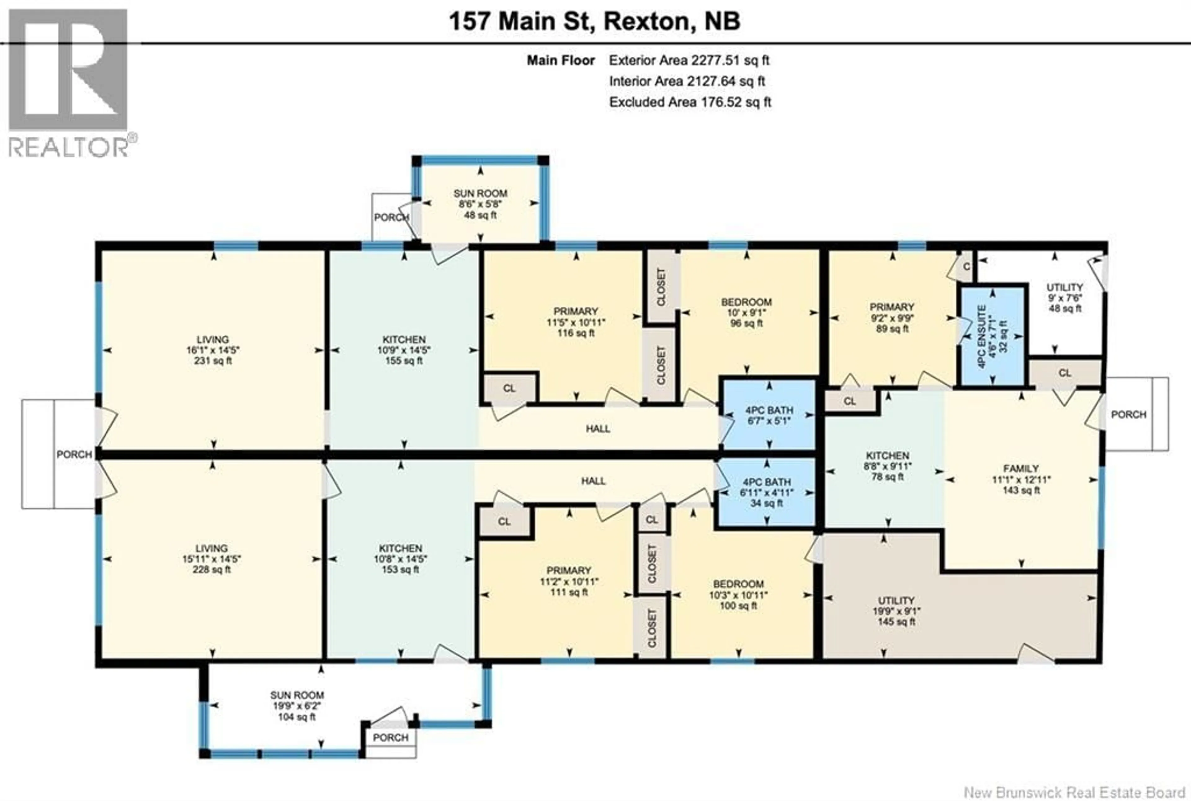 Floor plan for 157 MAIN STREET, Rexton New Brunswick E4W2A7