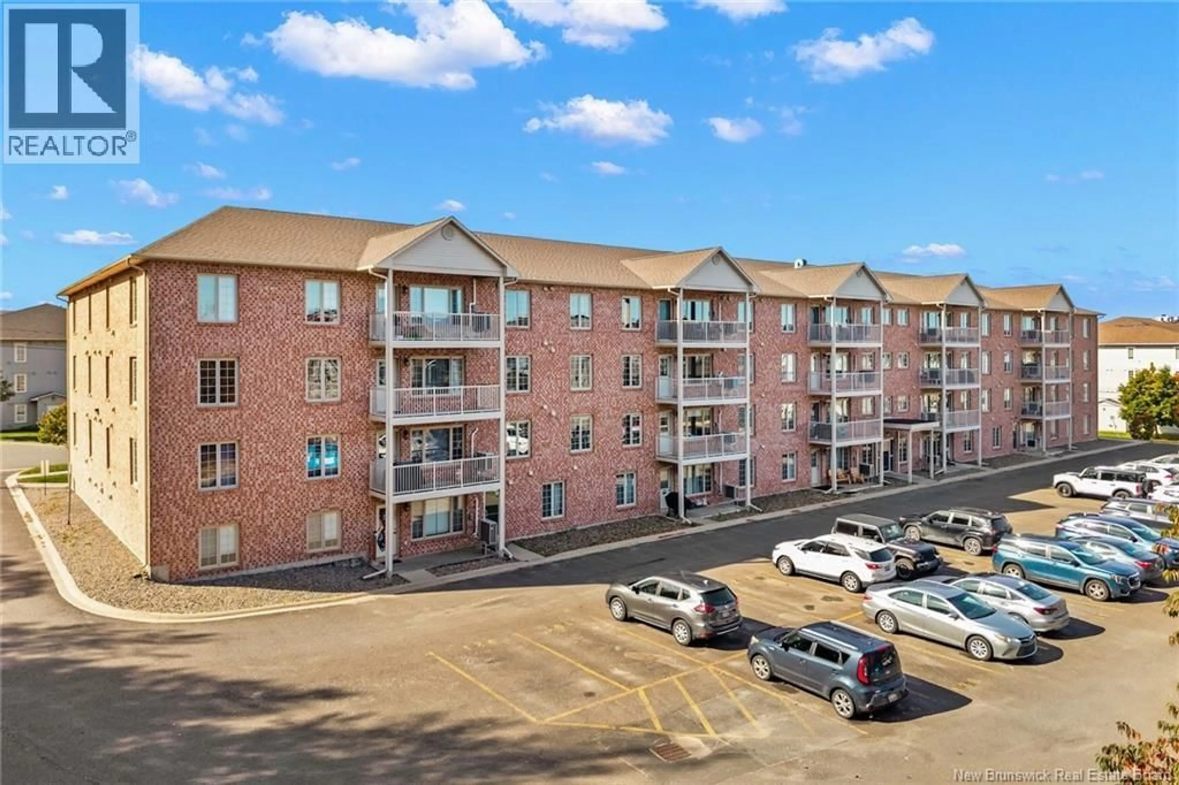 A pic from outside/outdoor area/front of a property/back of a property/a pic from drone, unknown for 212 - 165 VALCOUR DRIVE, Fredericton New Brunswick E3C0H5