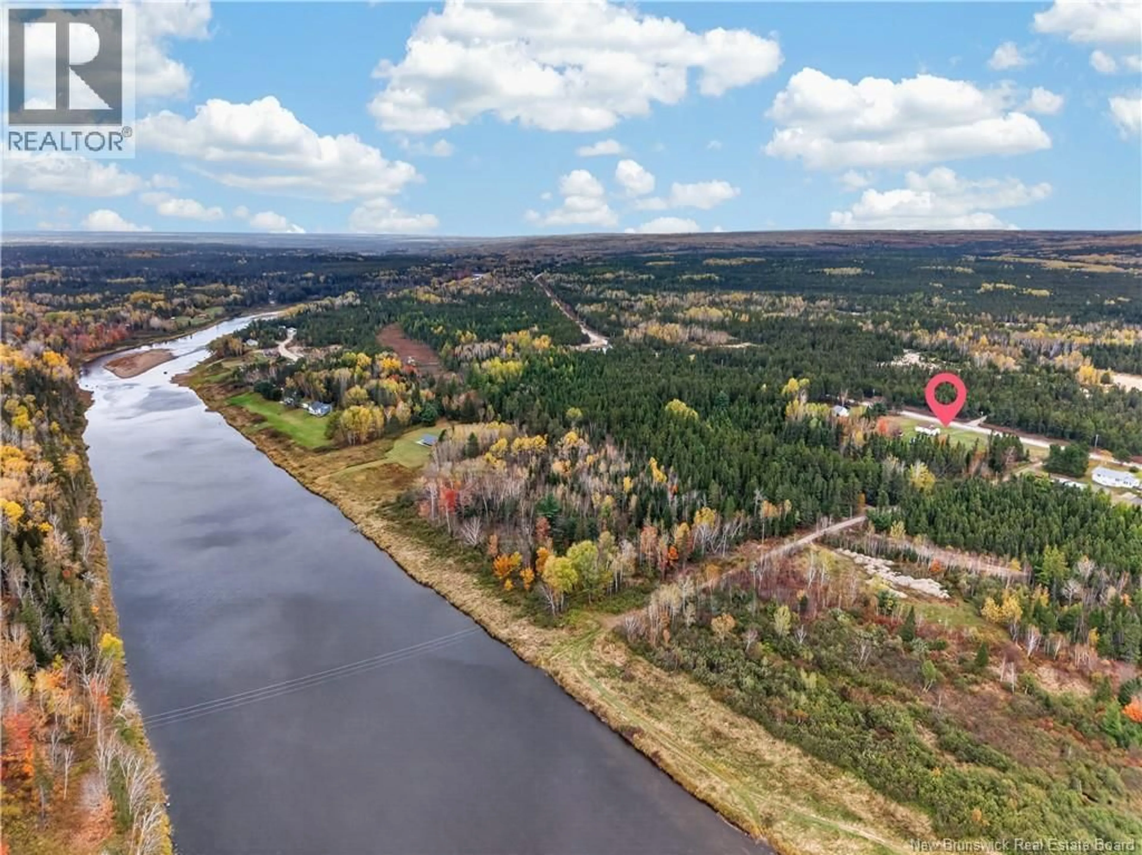 A pic from outside/outdoor area/front of a property/back of a property/a pic from drone, water/lake/river/ocean view for 919 NORTHWEST ROAD, Exmoor New Brunswick E9E1L7