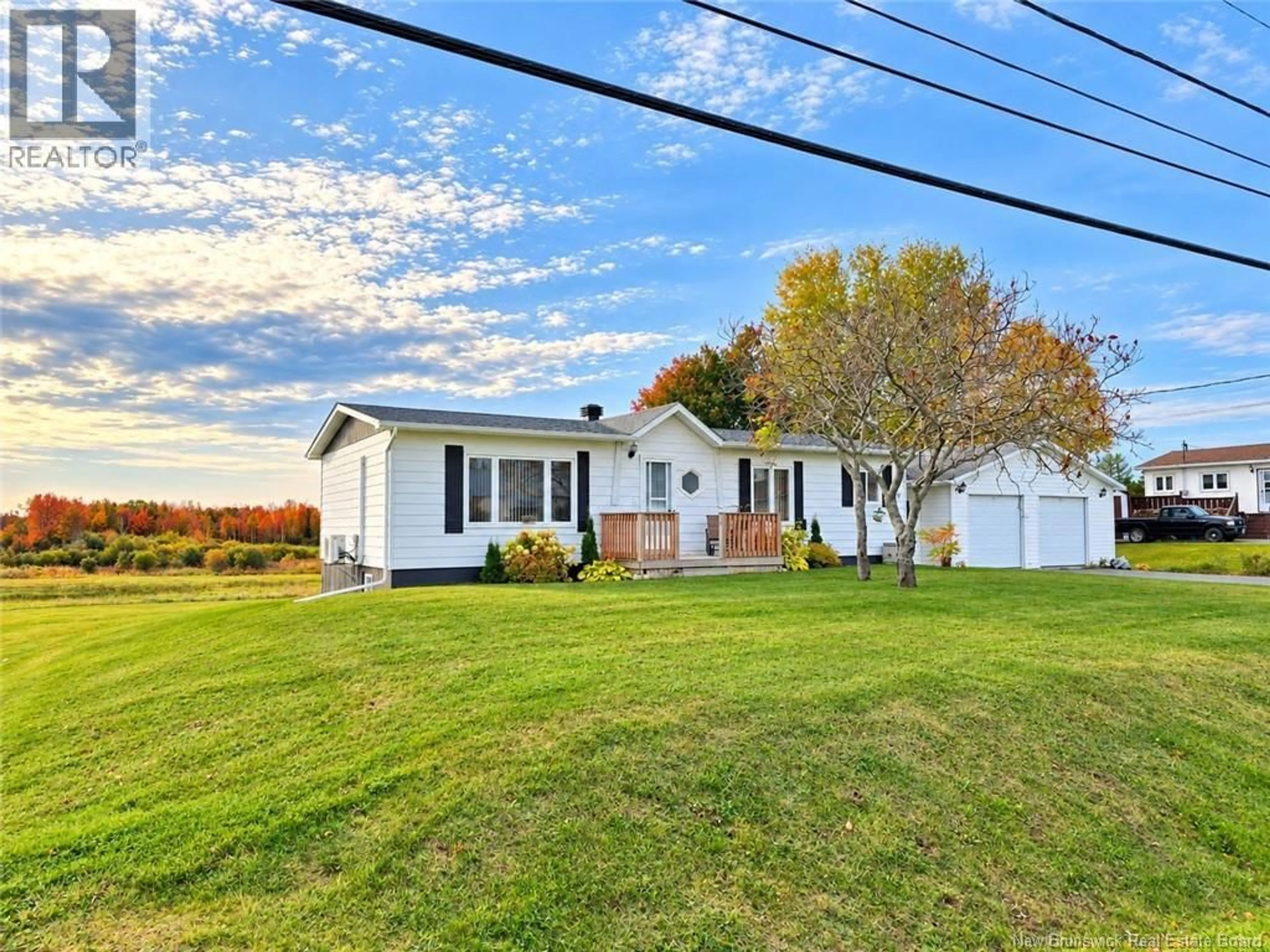 A pic from outside/outdoor area/front of a property/back of a property/a pic from drone, water/lake/river/ocean view for 59 ROUTE 322, North Tetagouche New Brunswick E2A4Y6