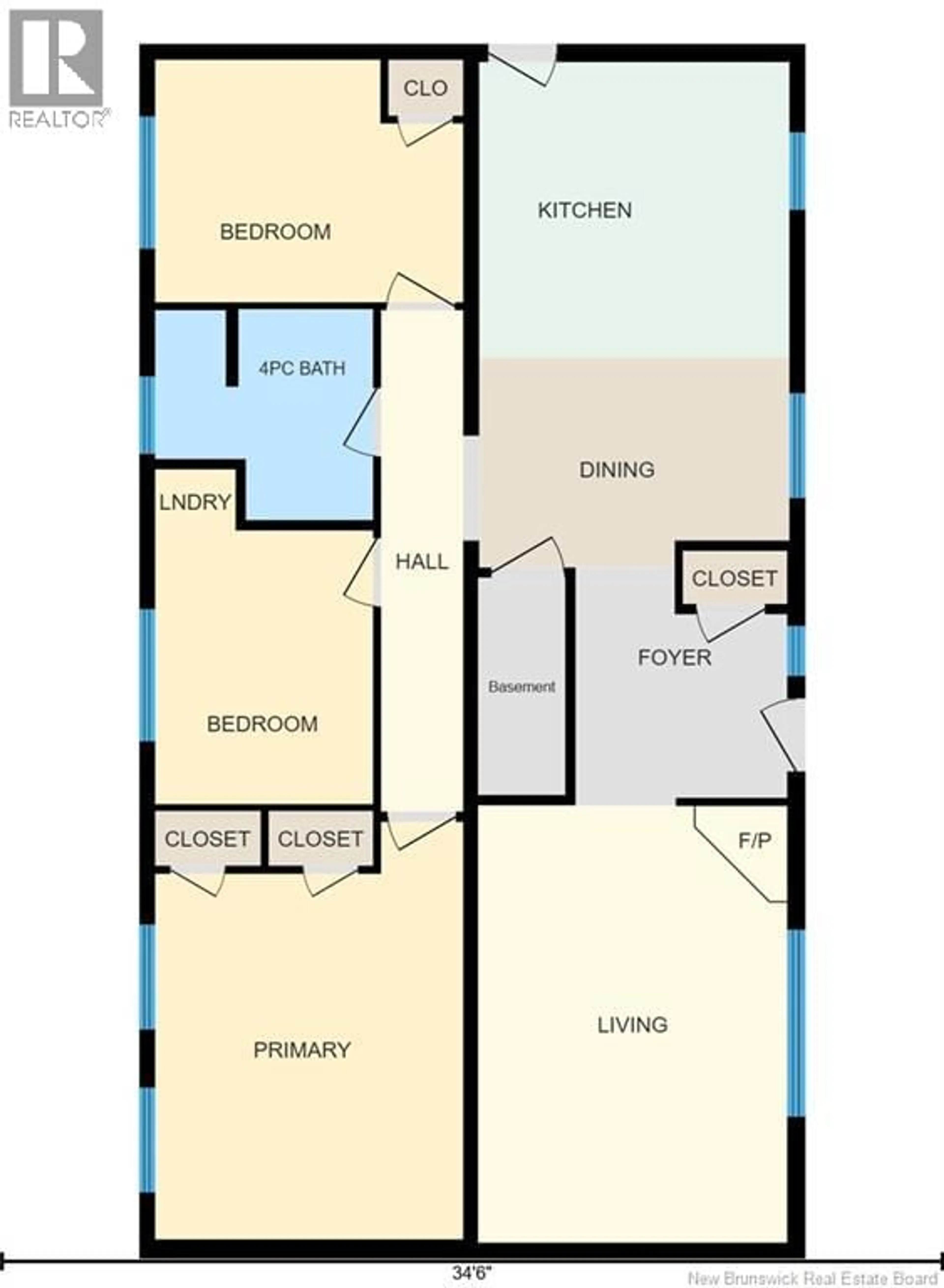 Floor plan for 59 ROUTE 322, North Tetagouche New Brunswick E2A4Y6
