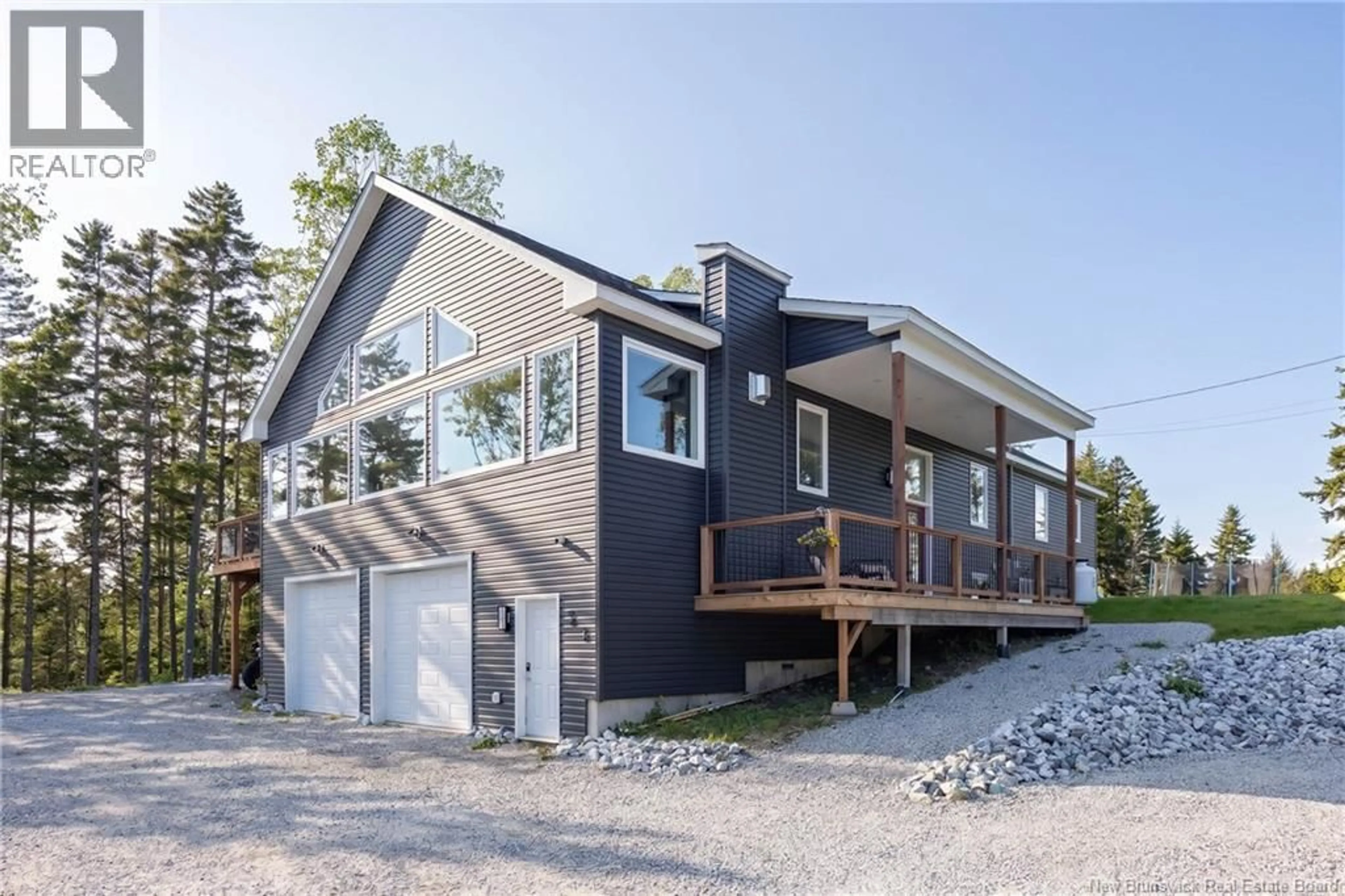 Home with vinyl exterior material, mountain view for 34 MAPLE HILL LANE, Saint John New Brunswick E2N1R7