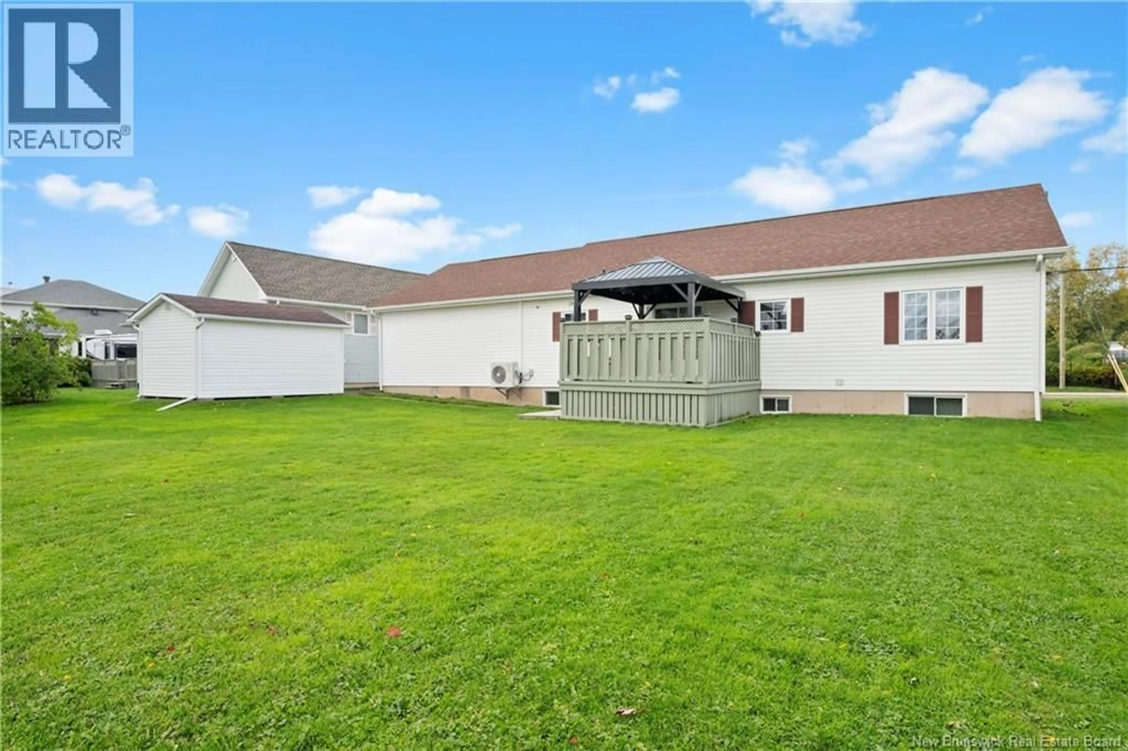 Patio, water/lake/river/ocean view for 99 FAIRVIEW KNOLL DRIVE, Moncton New Brunswick E1A6L2