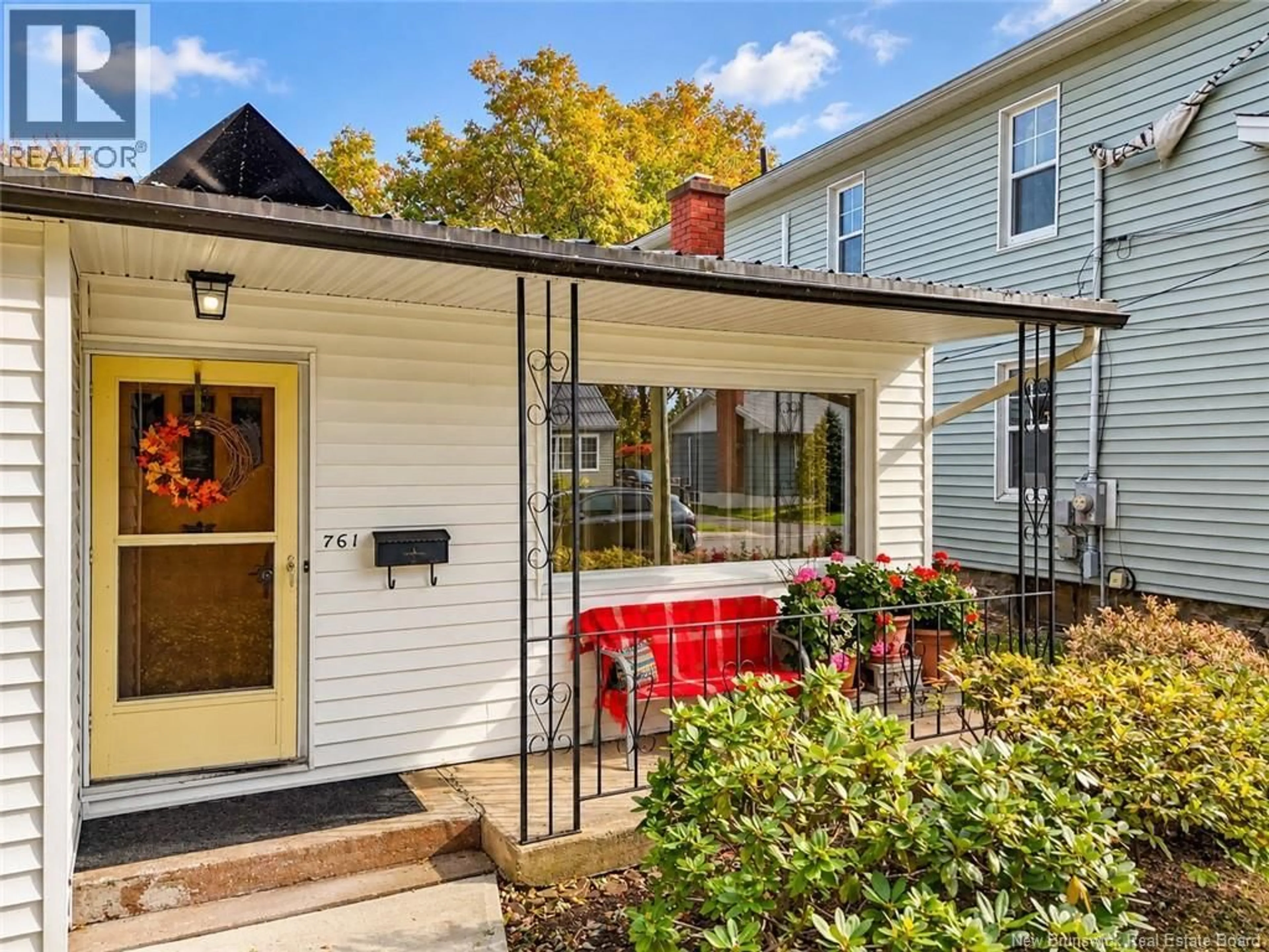 Home with vinyl exterior material, street for 761 BYNG STREET, Fredericton New Brunswick E3A3H5