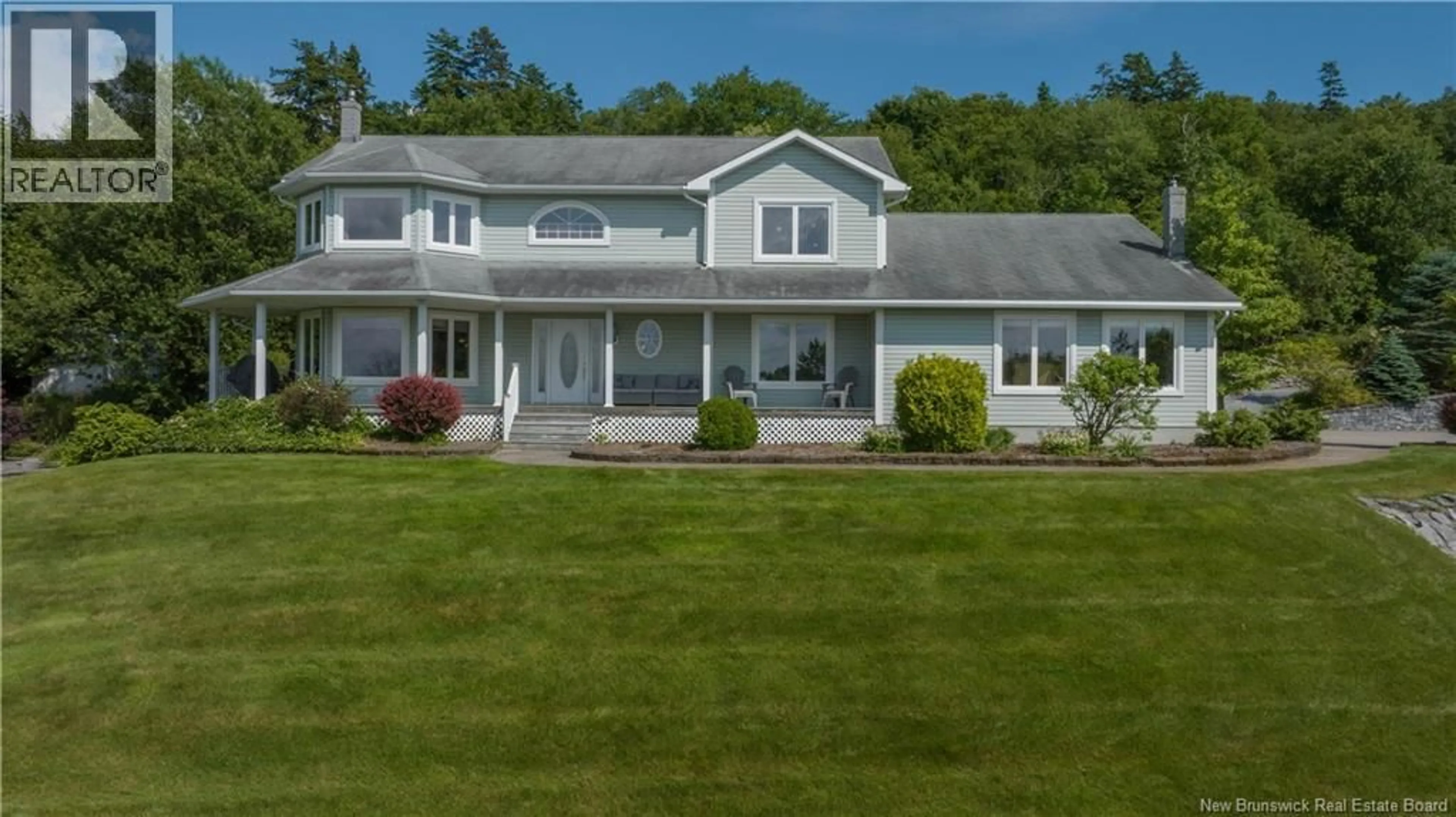 A pic from outside/outdoor area/front of a property/back of a property/a pic from drone, unknown for 38 APPLEBY DRIVE, Rothesay New Brunswick E2H1P2