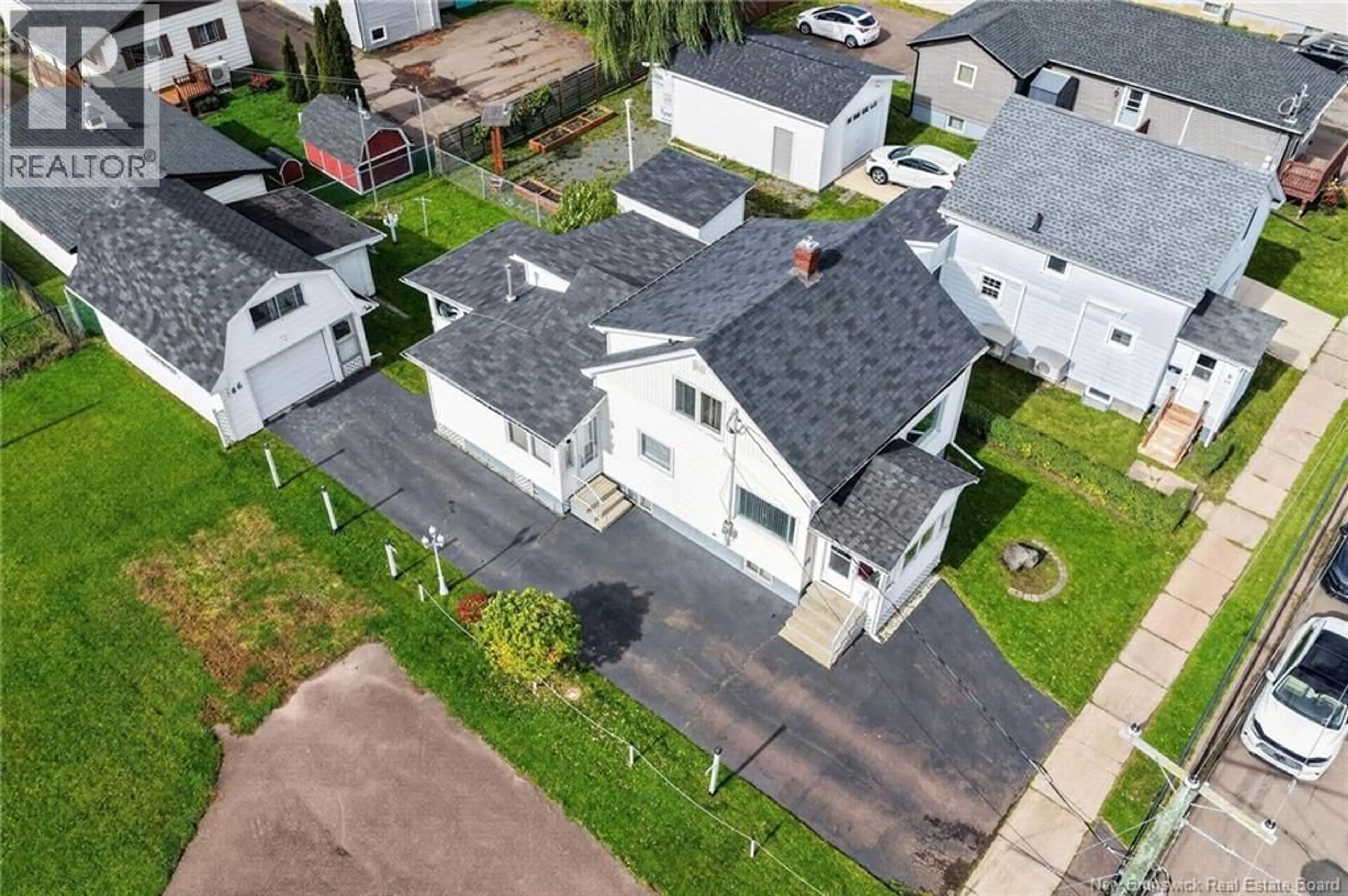 A pic from outside/outdoor area/front of a property/back of a property/a pic from drone, street for 46 CHURCHILL STREET, Moncton New Brunswick E1C7H7