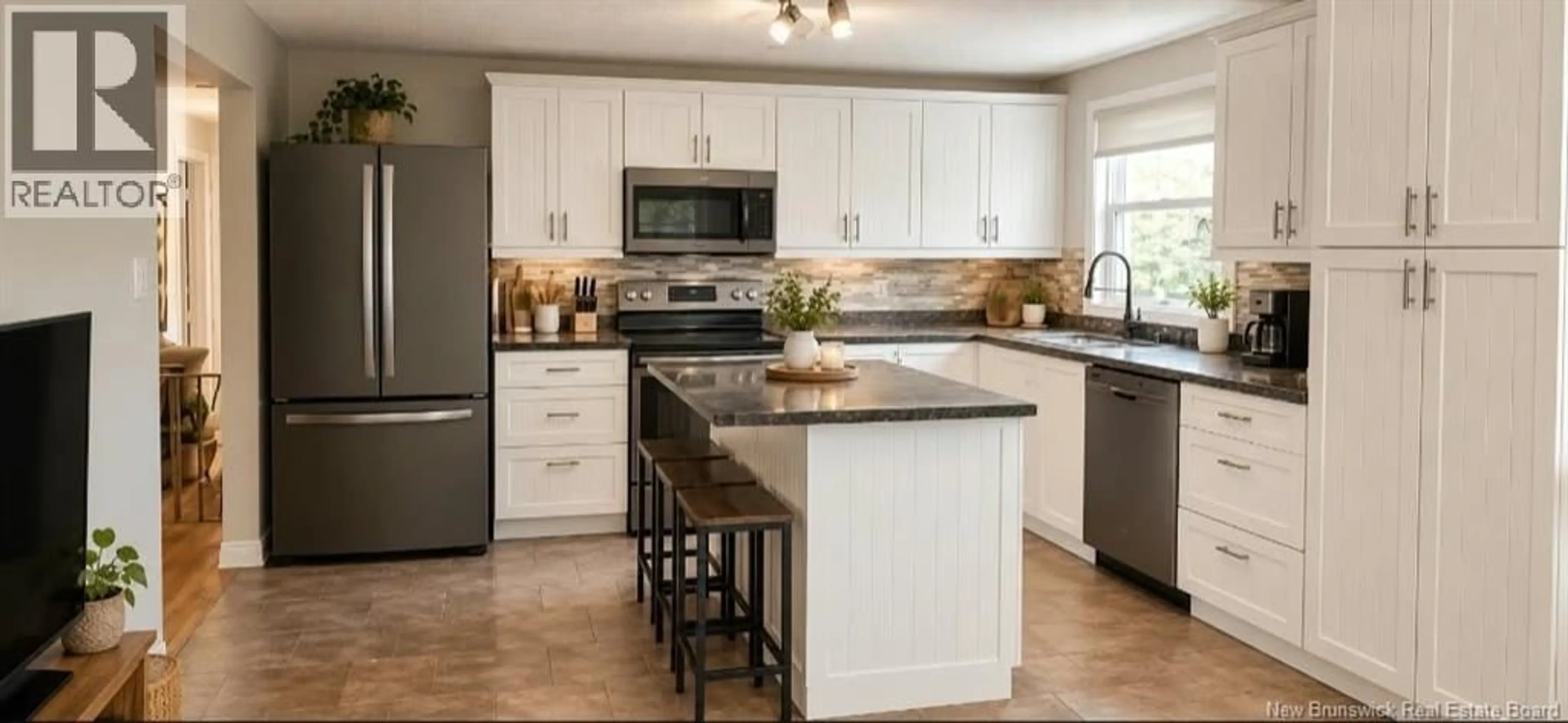 Open concept kitchen, unknown for 39 ROUTE 535, Notre-Dame New Brunswick E4V3J5