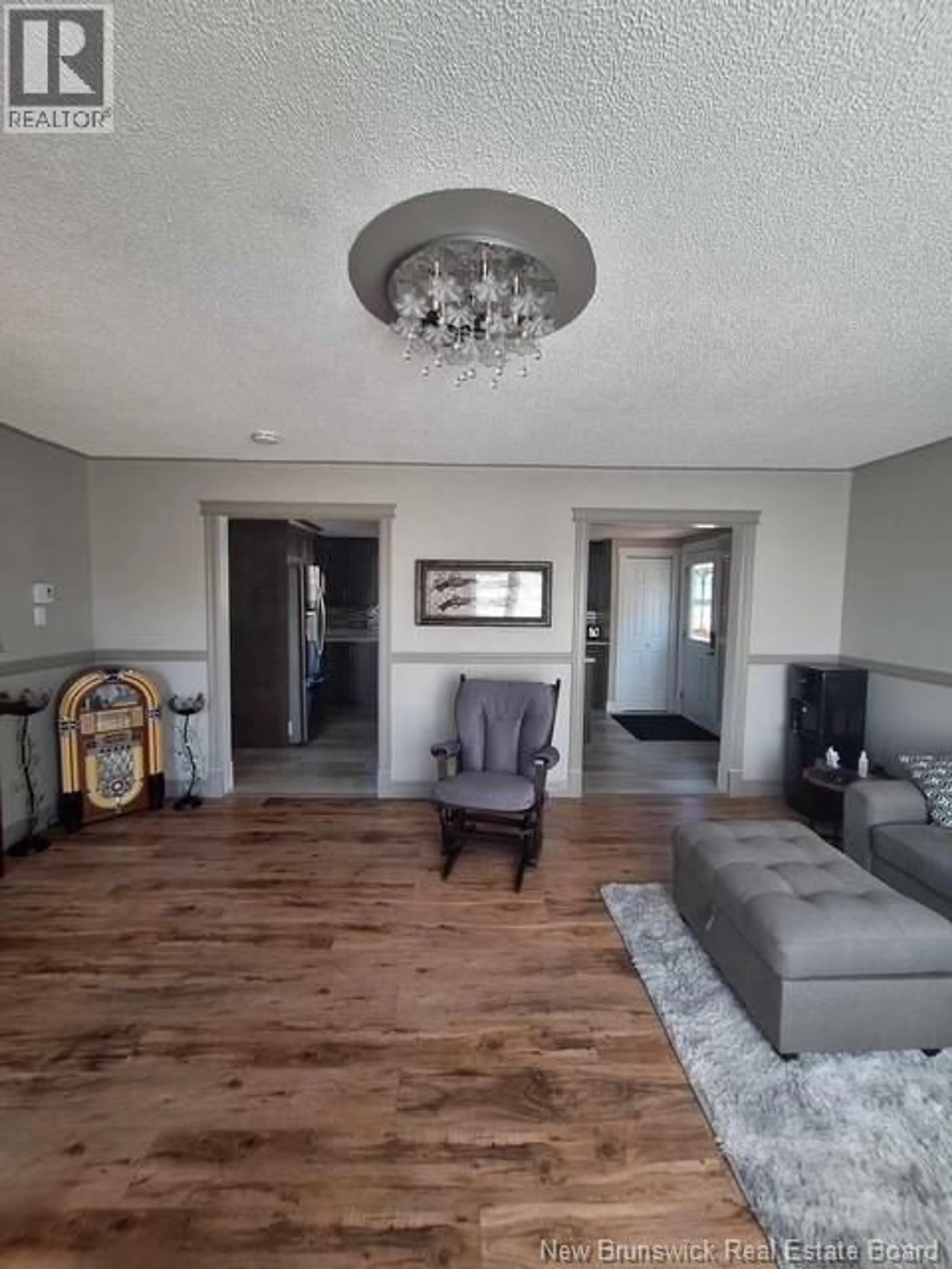 Living room with furniture, unknown for 4915 ROUTE 11, Brantville New Brunswick E9H1M3