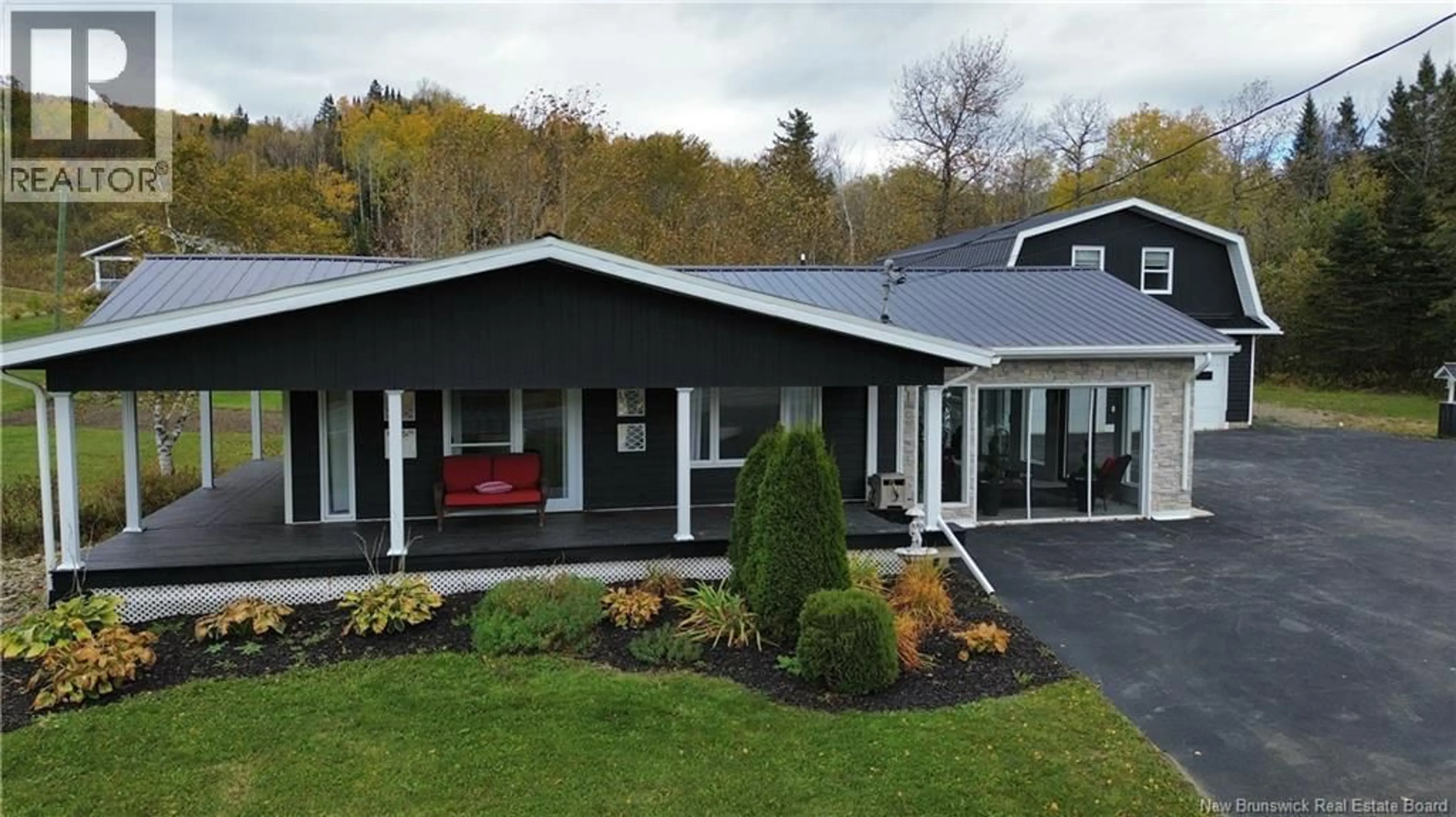 Home with vinyl exterior material, building for 2994 ROUTE 108, New Denmark New Brunswick E7G2T2