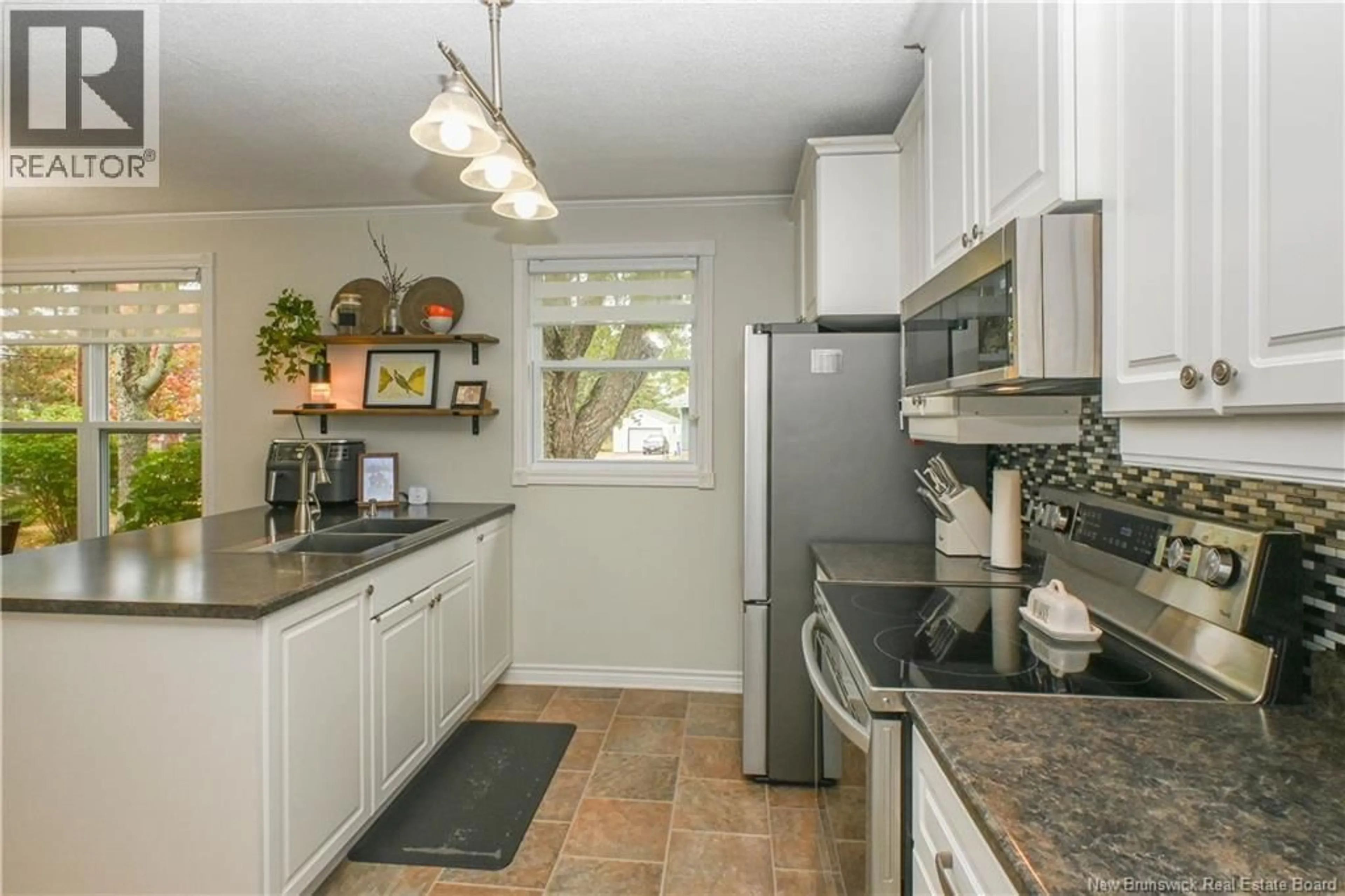 Standard kitchen, ceramic/tile floor for 1551 BOISJOLI STREET, Paquetville New Brunswick E8R1B9
