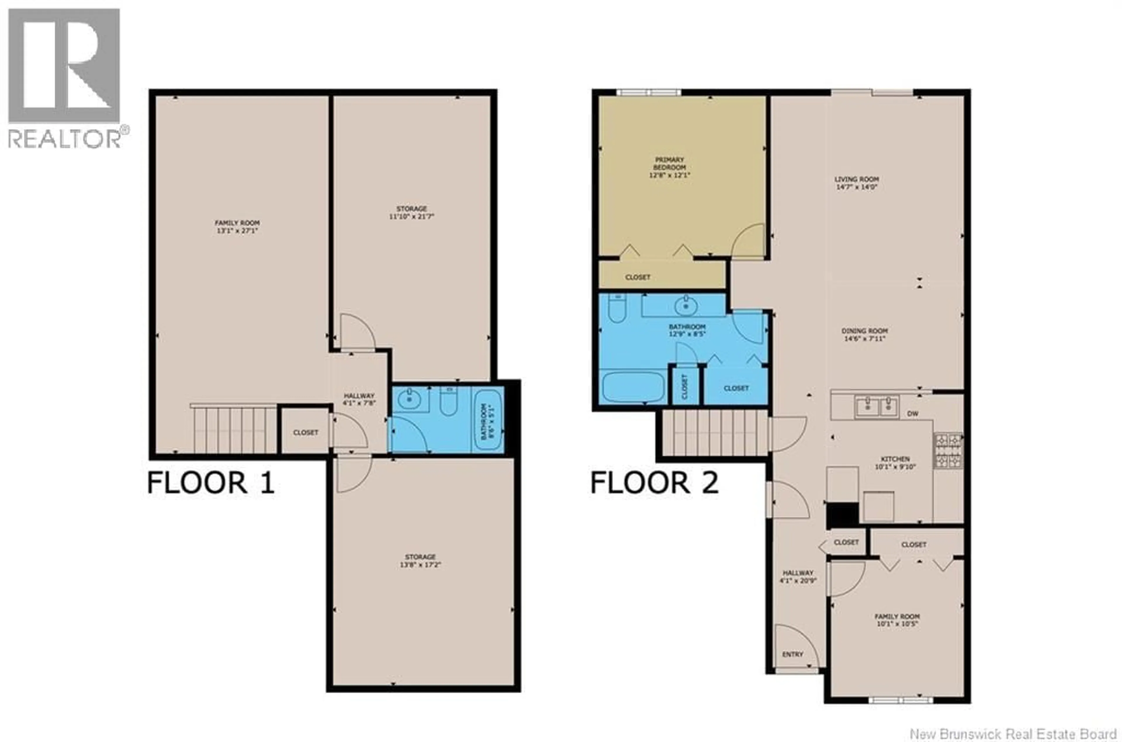 Floor plan for 43 DOMÉTHILDE CRESCENT, Dieppe New Brunswick E1A7R4