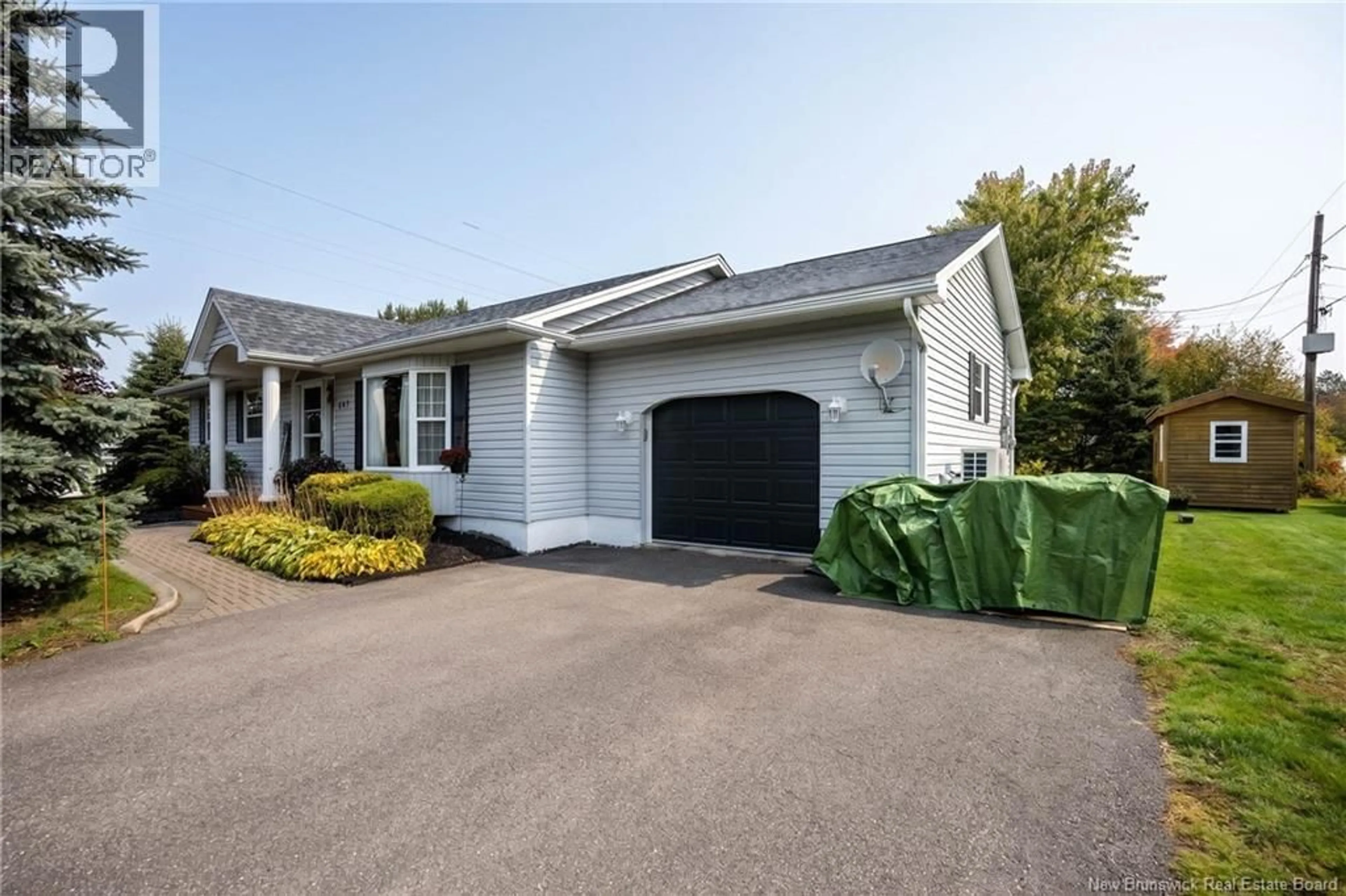 Home with vinyl exterior material, street for 101 LAW AVENUE, Hampton New Brunswick E5N5C2