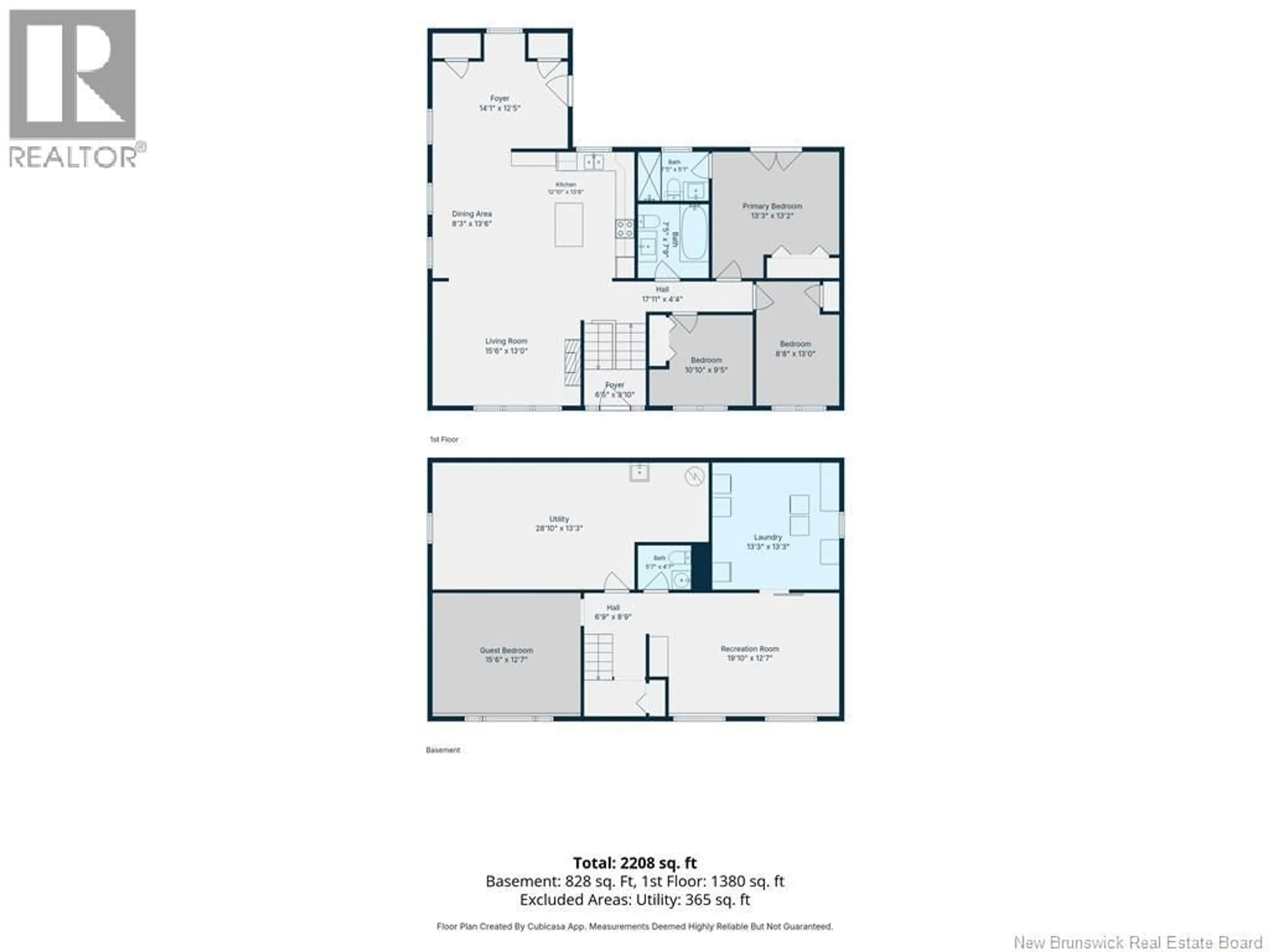 Floor plan for 21 MOUNTAIN VIEW CRESCENT, Oakland New Brunswick E7L2V9