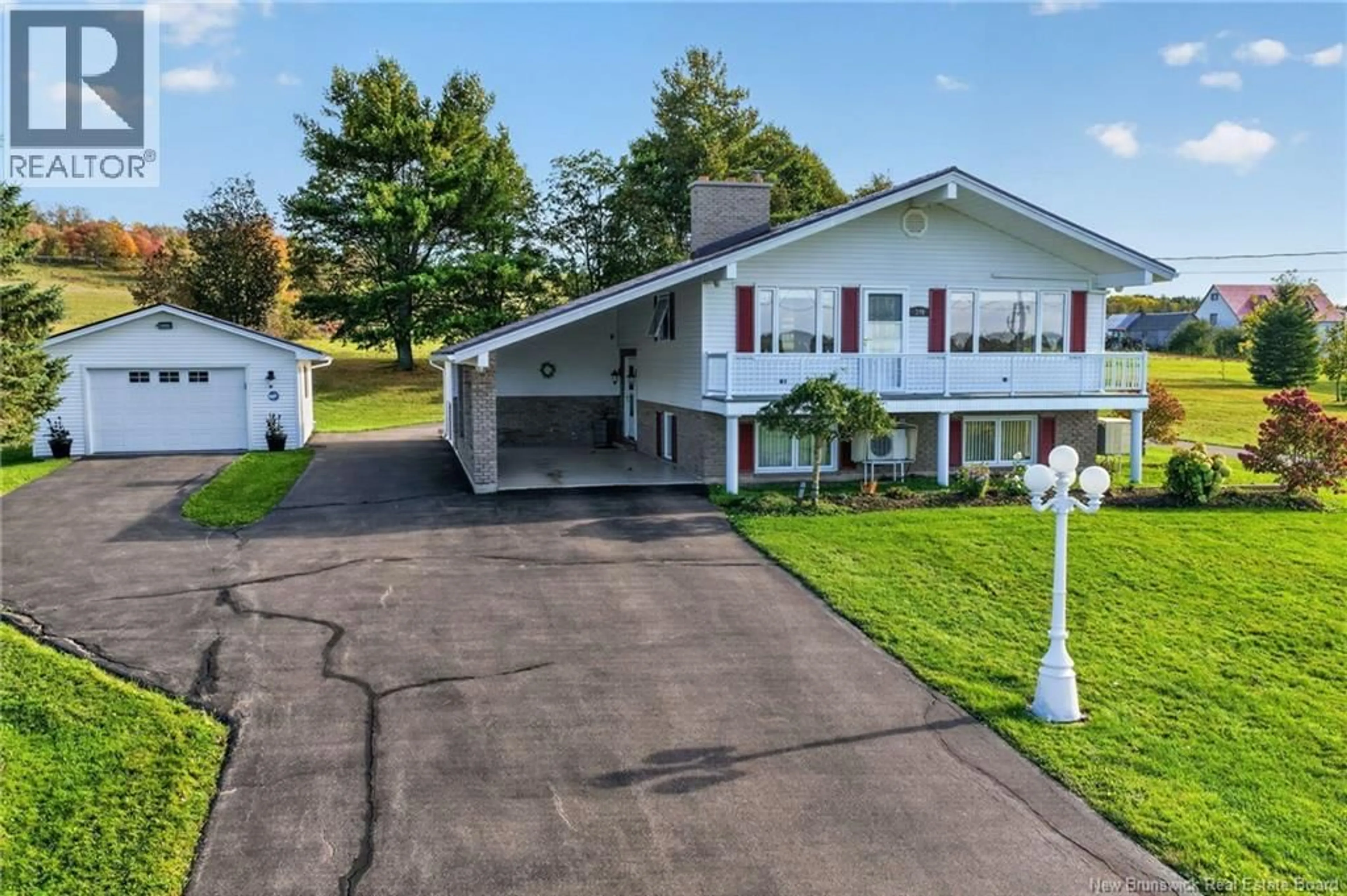 A pic from outside/outdoor area/front of a property/back of a property/a pic from drone, street for 349 COATES MILLS SOUTH ROAD, Sainte-Marie-De-Kent New Brunswick E4S1P3