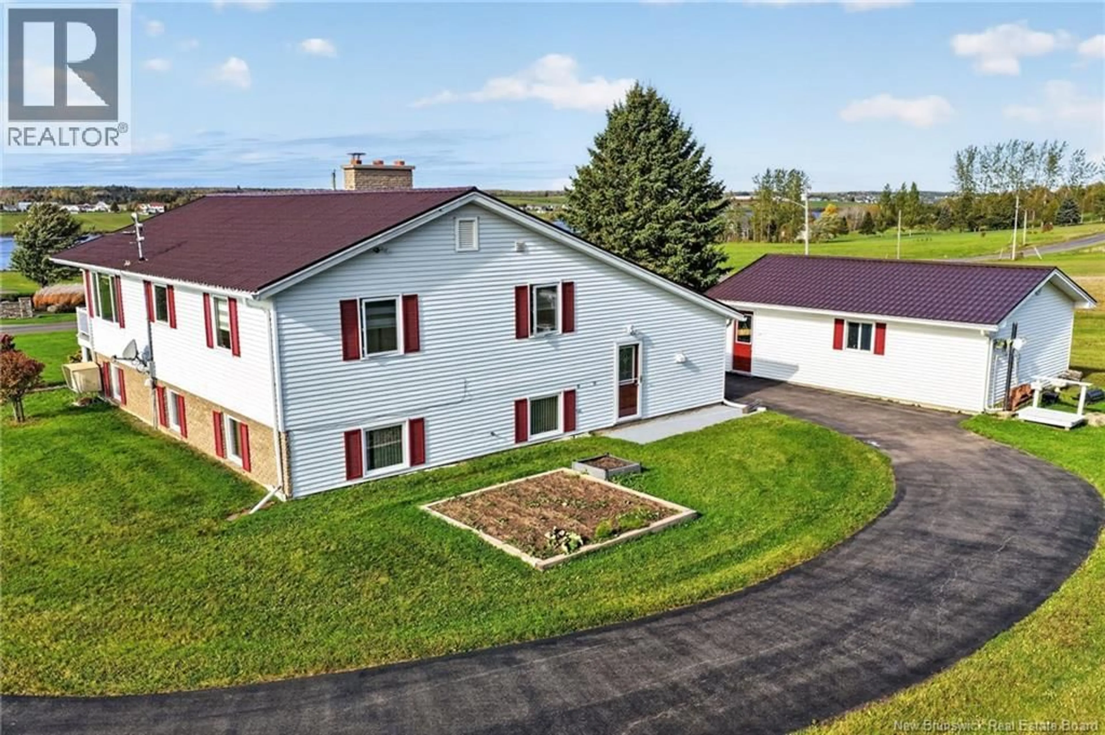 A pic from outside/outdoor area/front of a property/back of a property/a pic from drone, building for 349 COATES MILLS SOUTH ROAD, Sainte-Marie-De-Kent New Brunswick E4S1P3