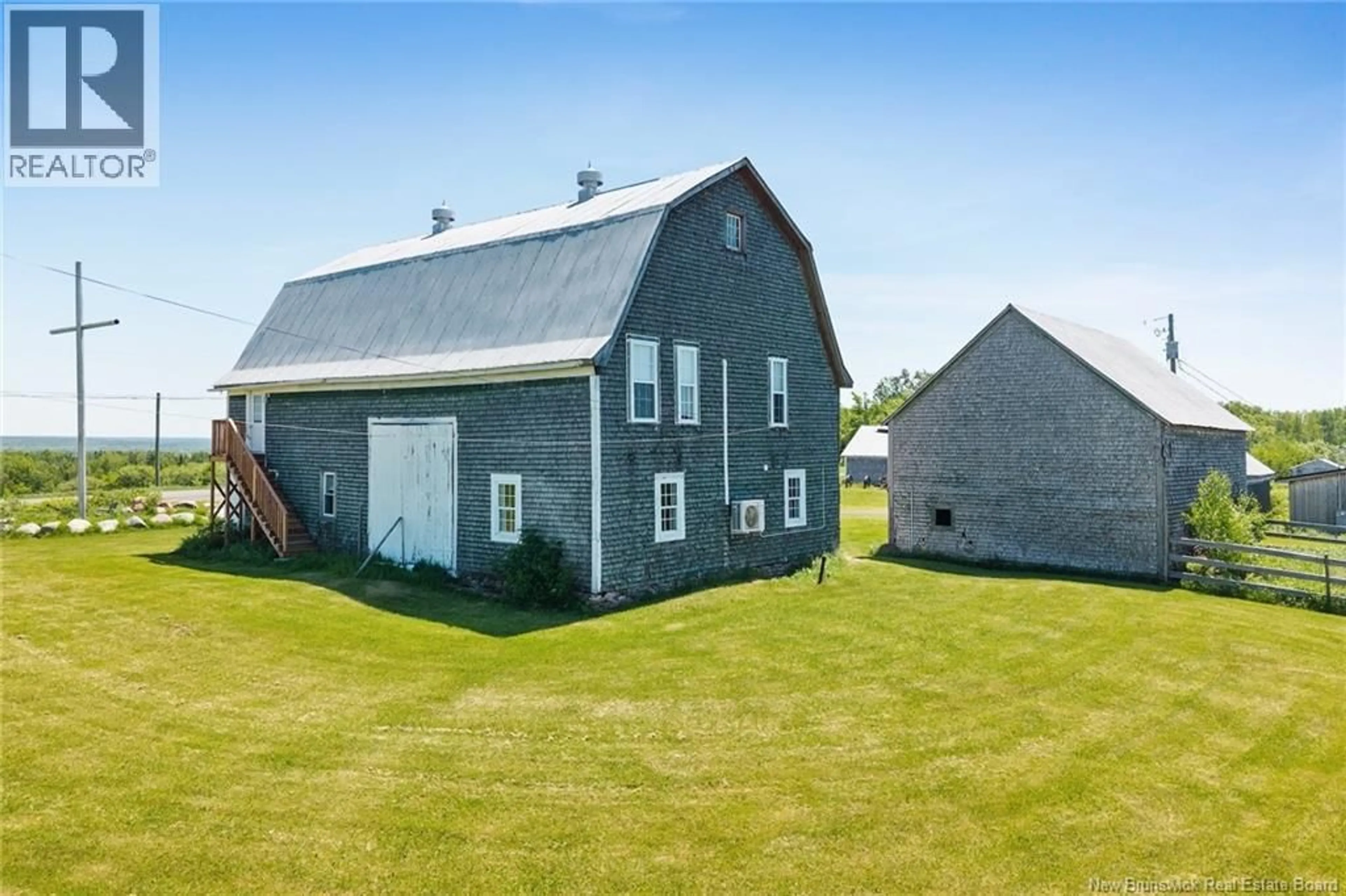 A pic from outside/outdoor area/front of a property/back of a property/a pic from drone, building for 288 SUNPOKE ROAD, Rusagonis New Brunswick E3B8Y3