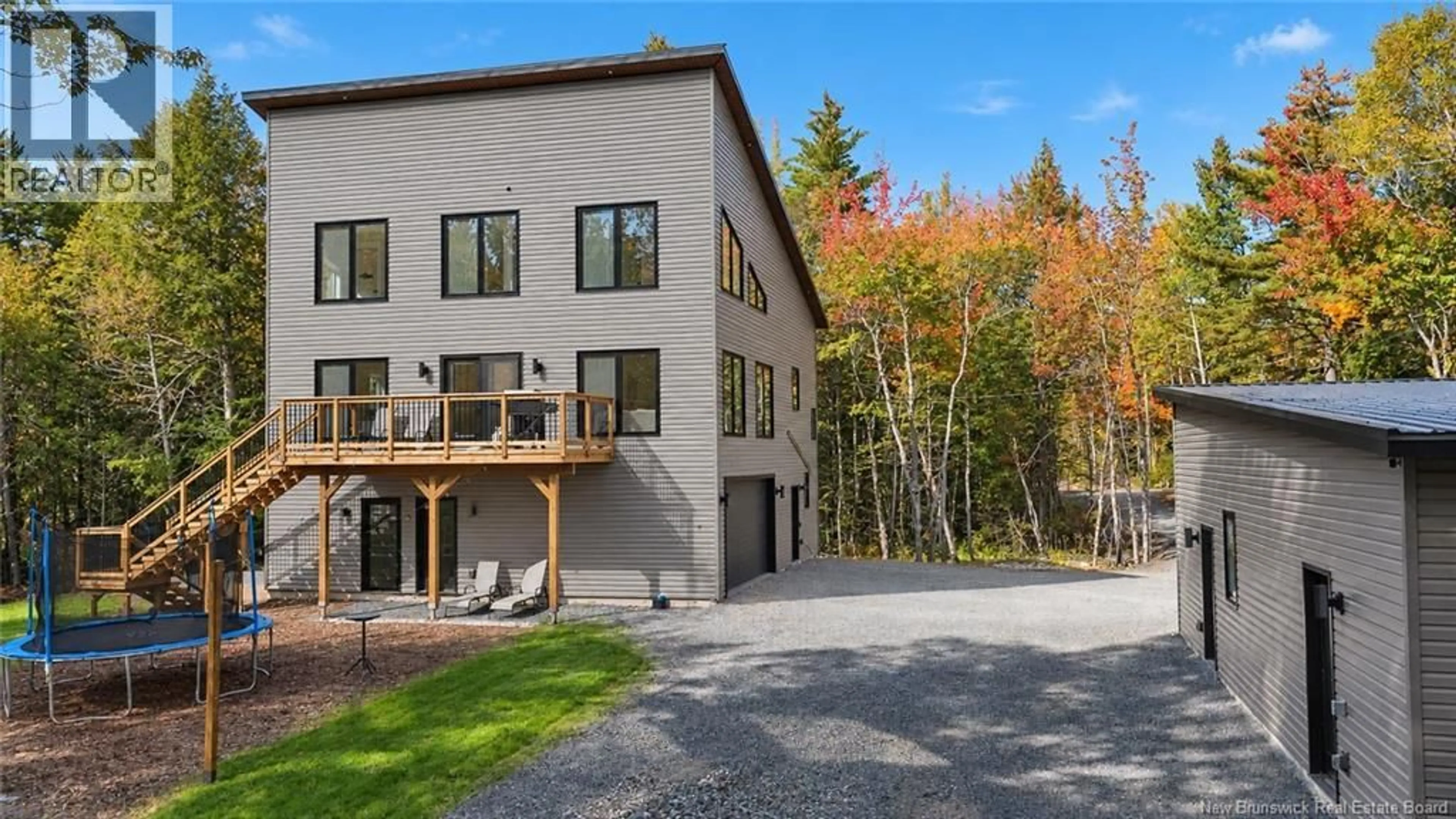 Patio, mountain view for 34 CLEARBROOK DRIVE, Charters Settlement New Brunswick E3C1X9